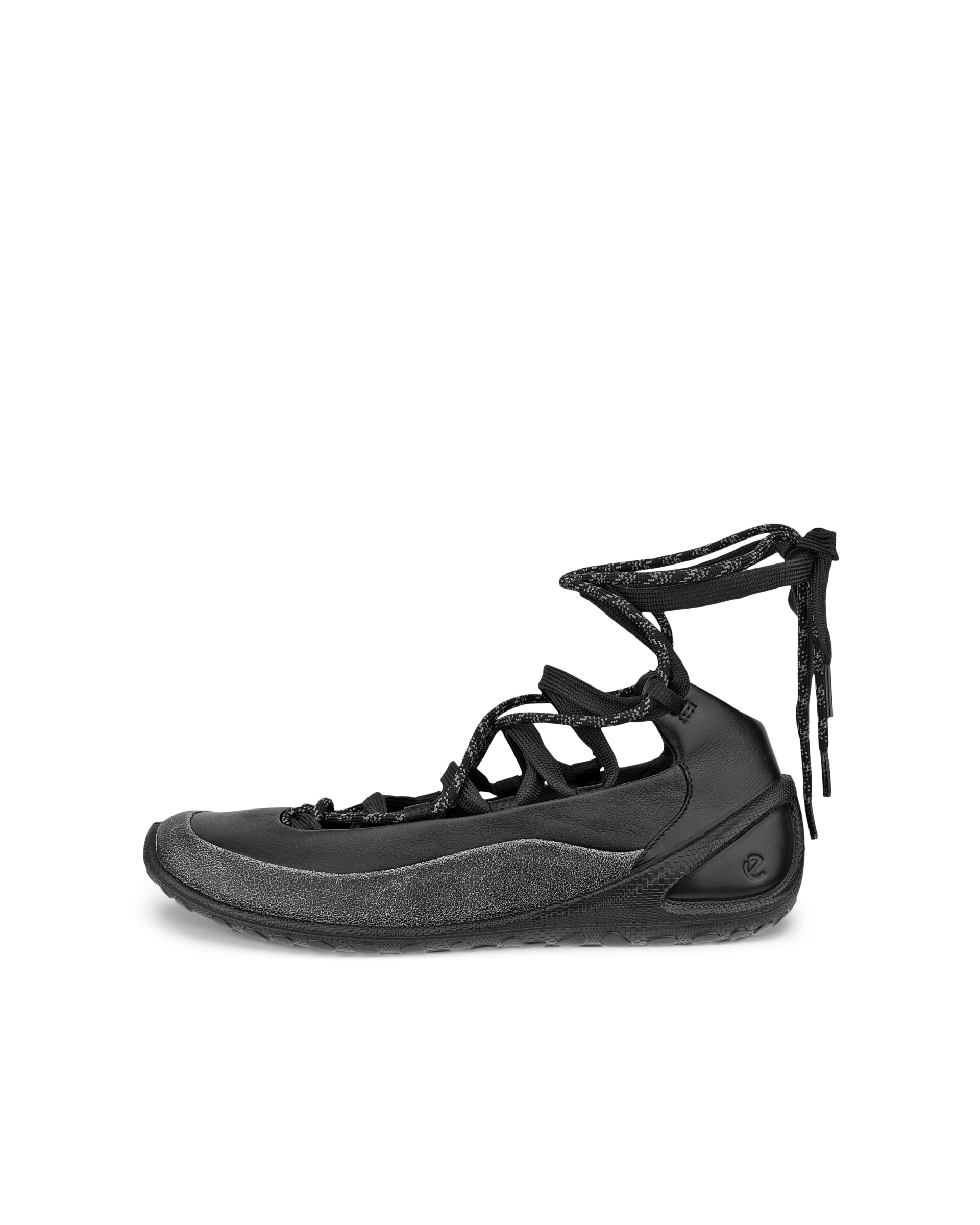 ECCO® BIOM Lite baskets de plein air en cuir pour femme - Noir - Outside