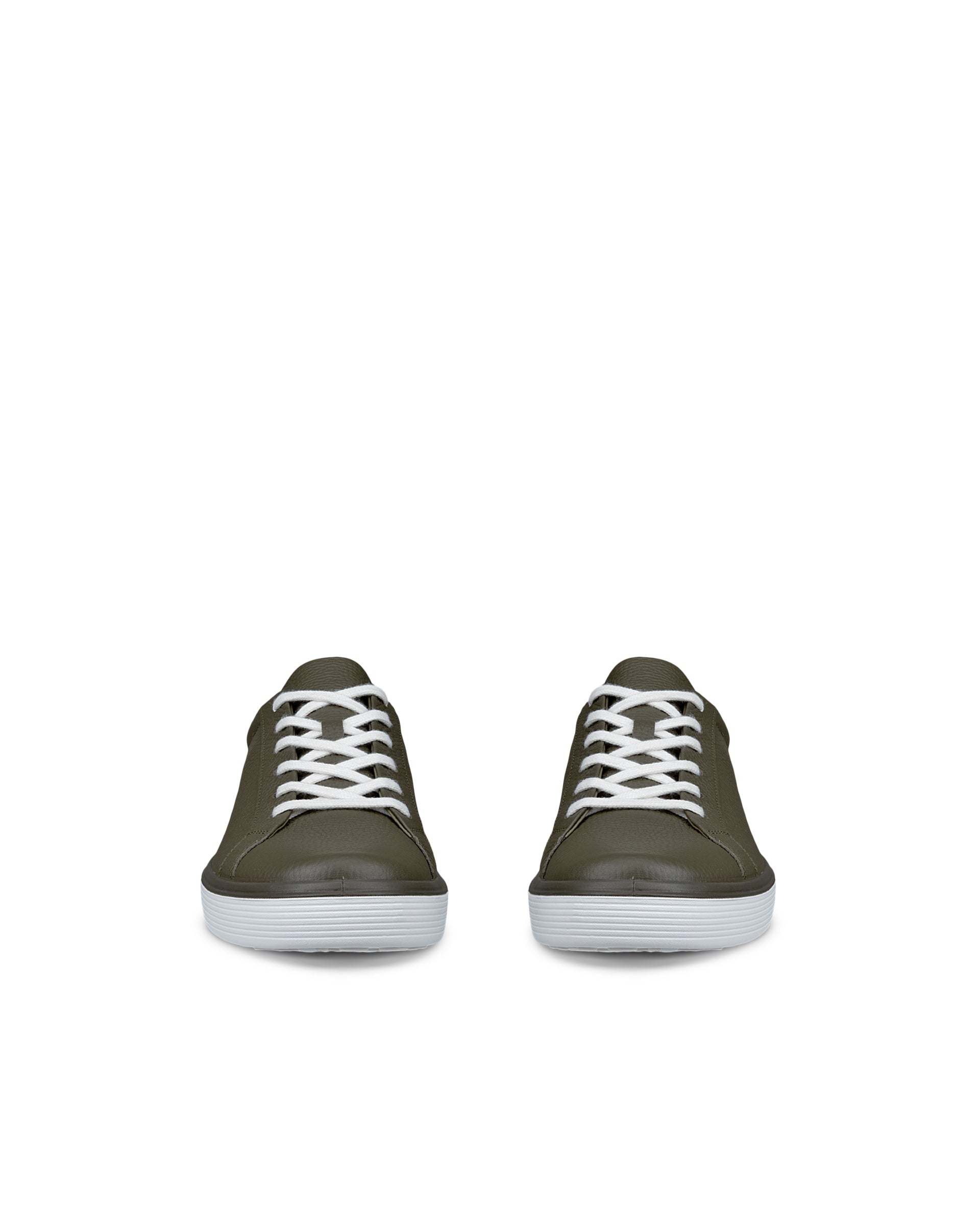 ECCO® SOFT 60 Skinnsneaker herr - Grön - Front pair