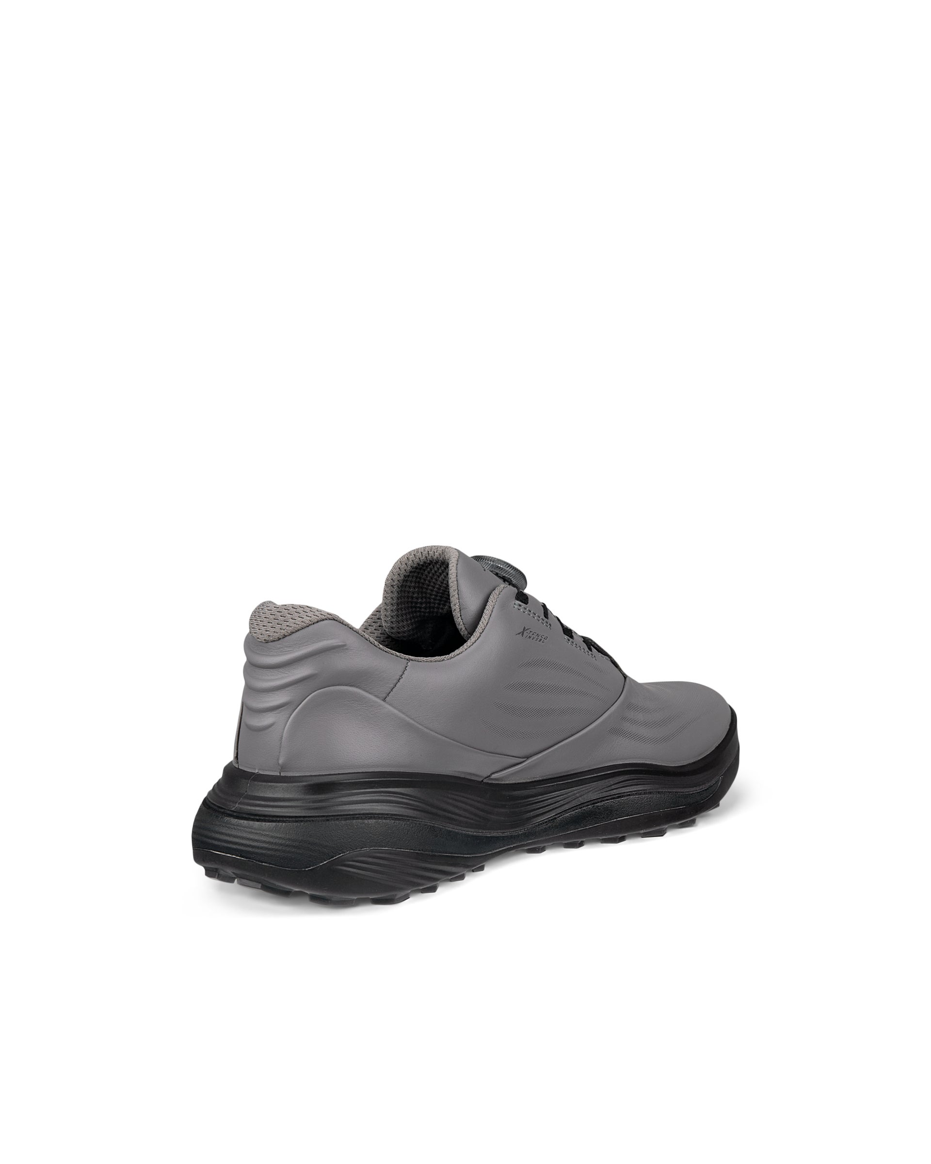 Moški vodoodporni usnjeni čevlji za golf ECCO® Golf LT1 - Siva - Back