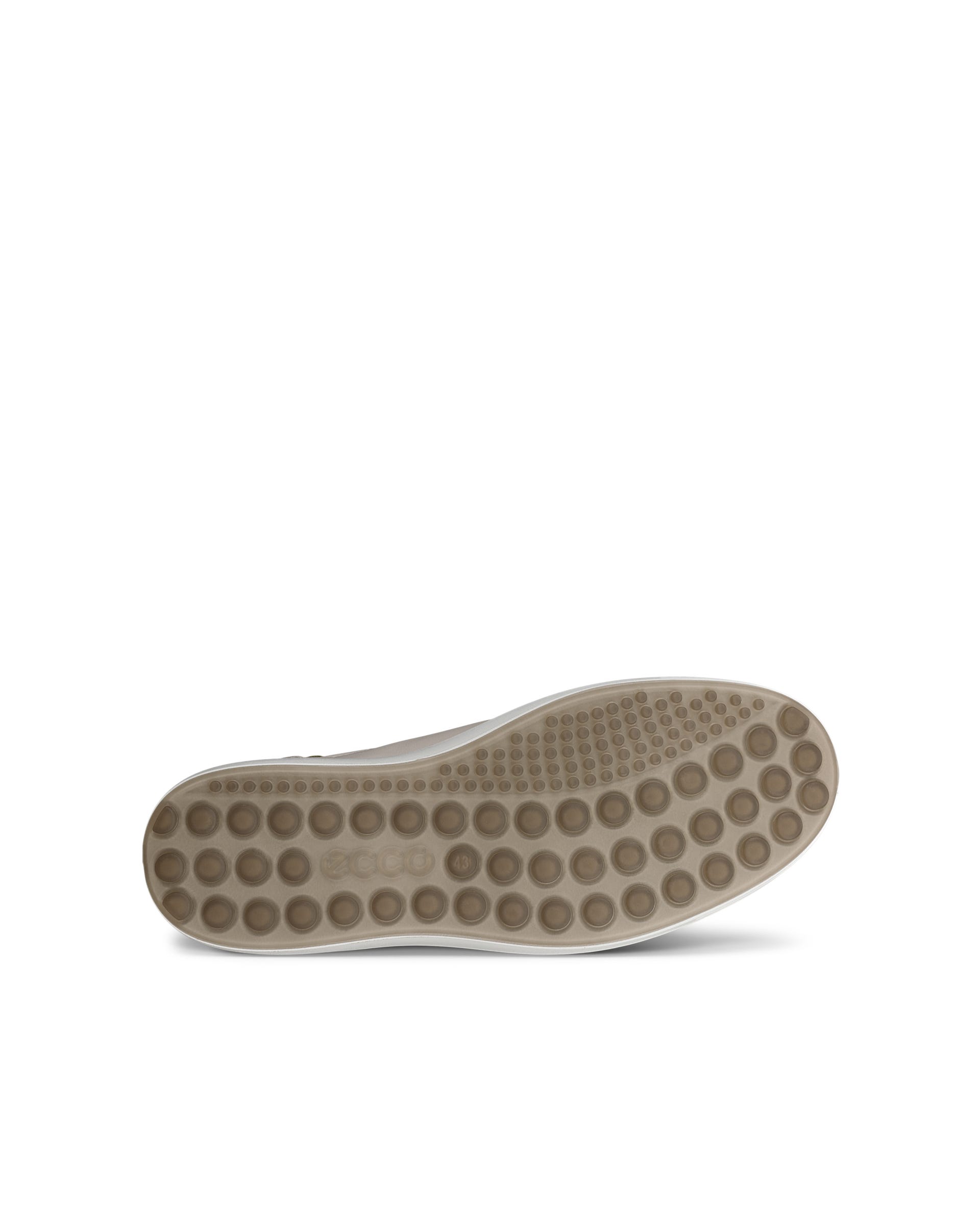 Men's ECCO® Soft 7 Leather Sneaker - Grey - Sole