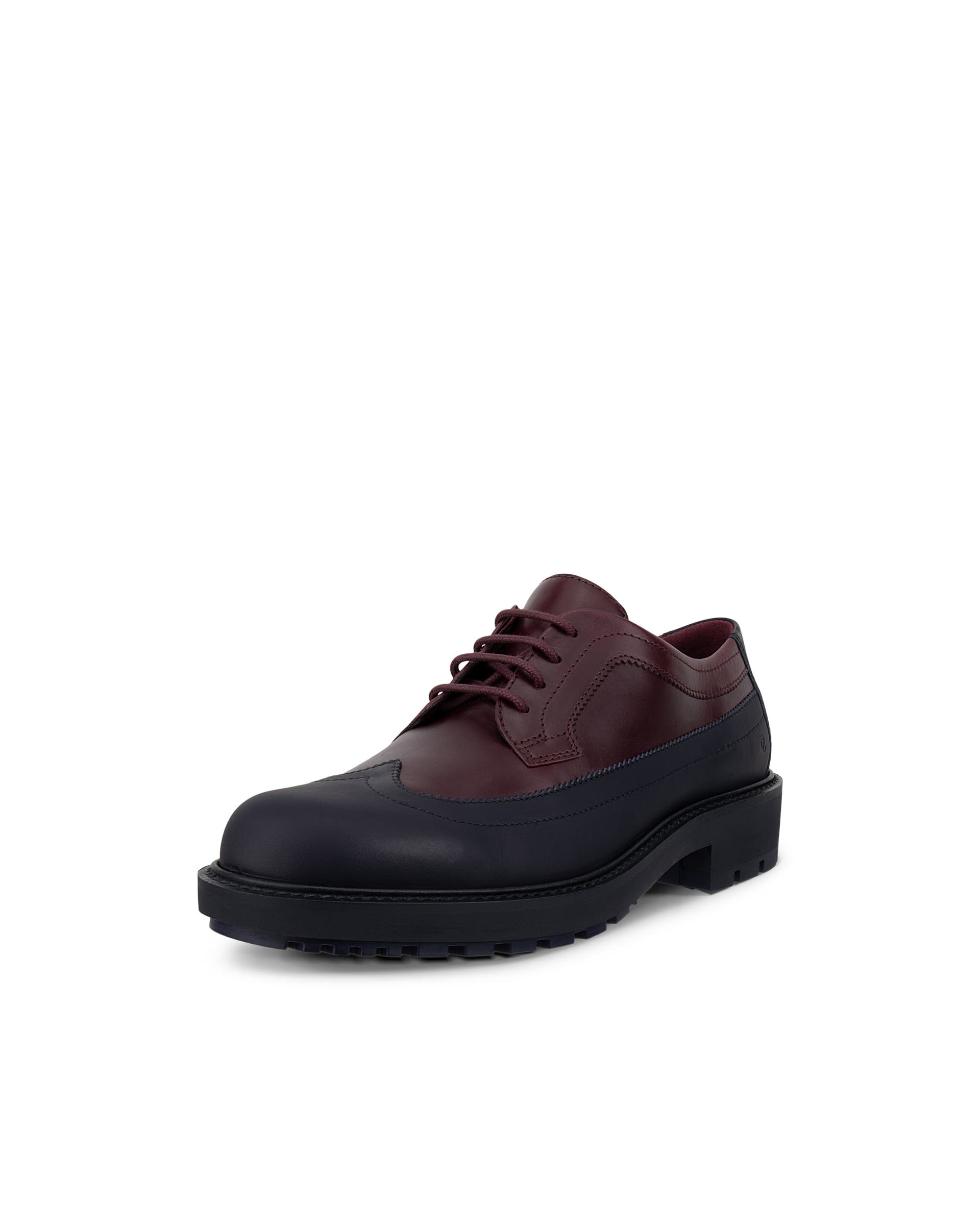ECCO® METROPOLE OSLO derbies en cuir pour femme - Rouge - Main