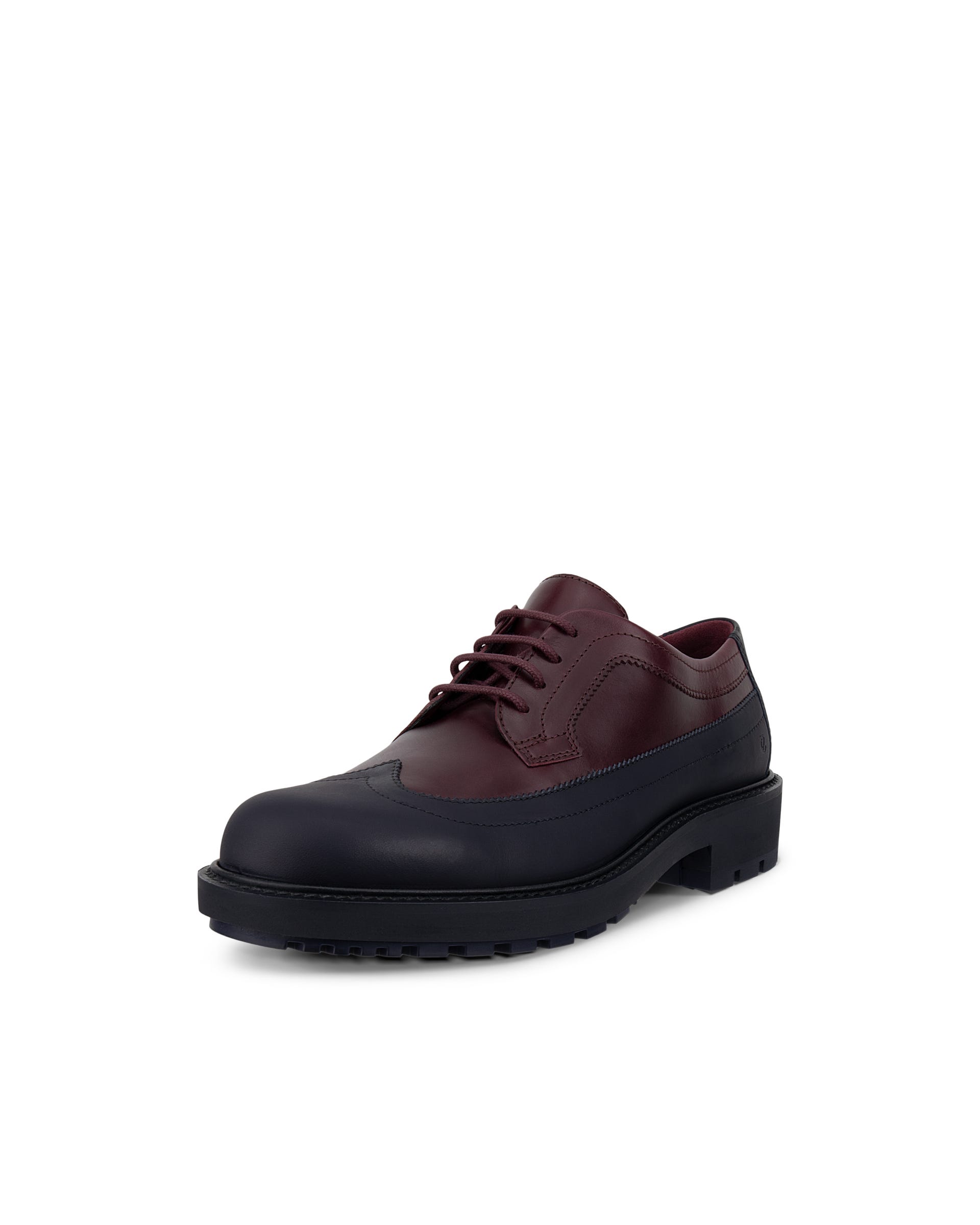 ECCO® METROPOLE OSLO derbies en cuir pour femme - Rouge - Main