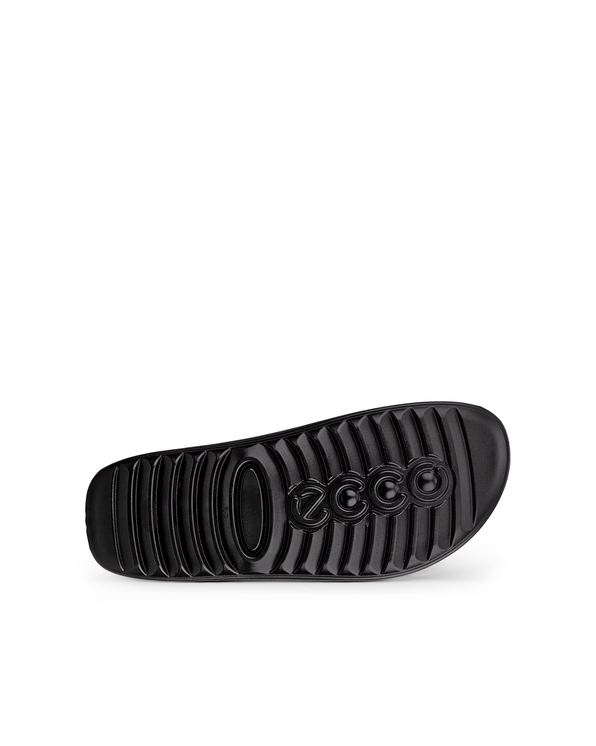 Dámské nubukové páskové sandály ECCO® Cozmo - Černá - Sole