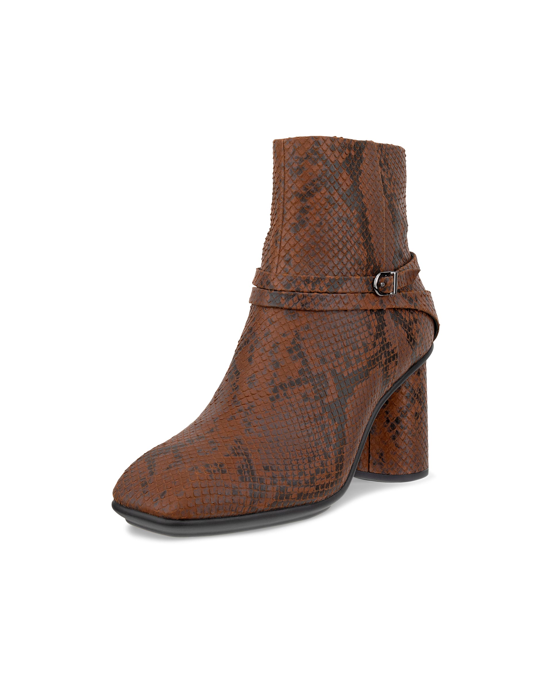 Women's ECCO® SCULPTED ALBA 65 Leather Boot - Brown - Main