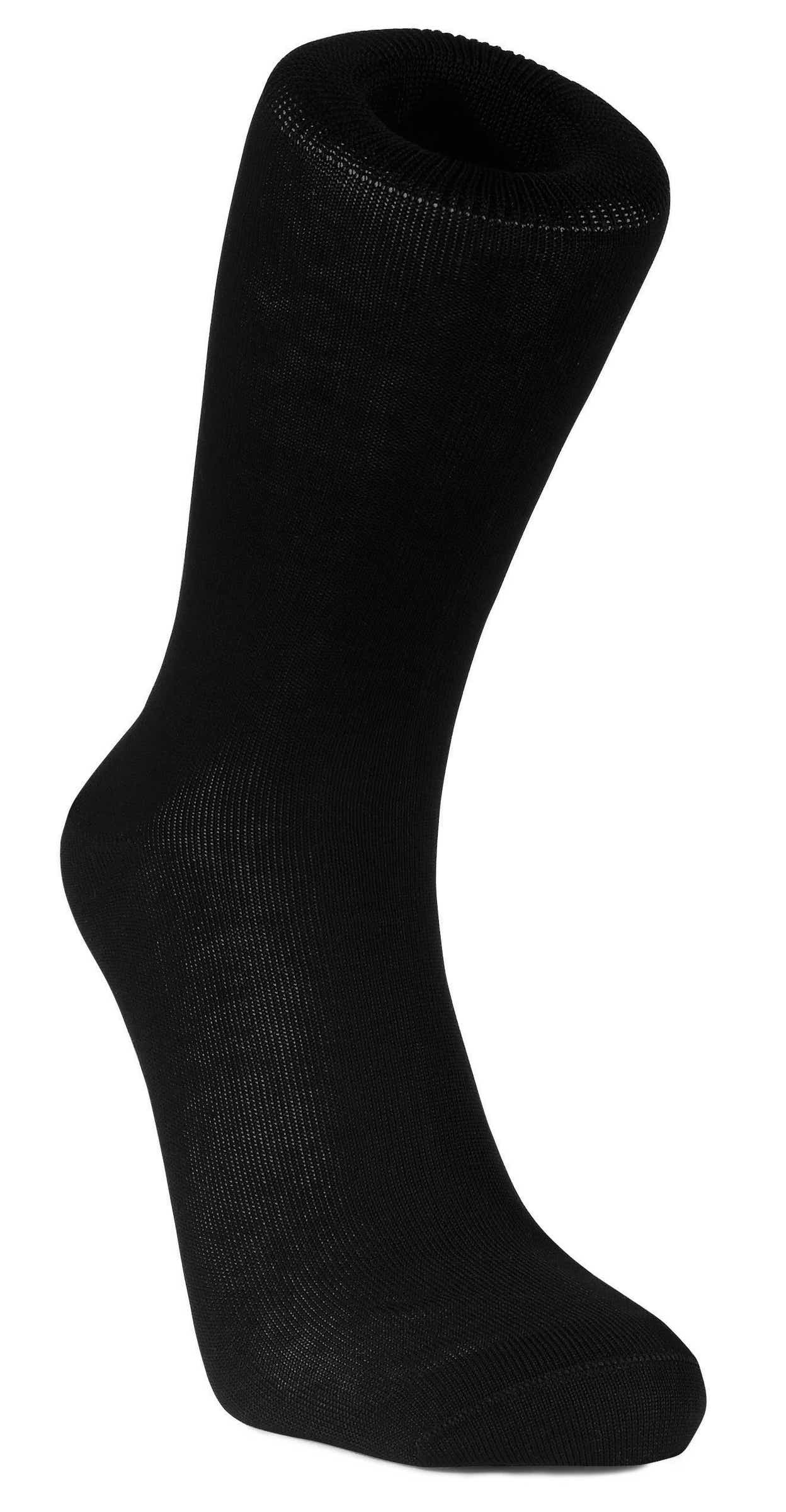 ECCO® Cotton Business Sock - Black - Main