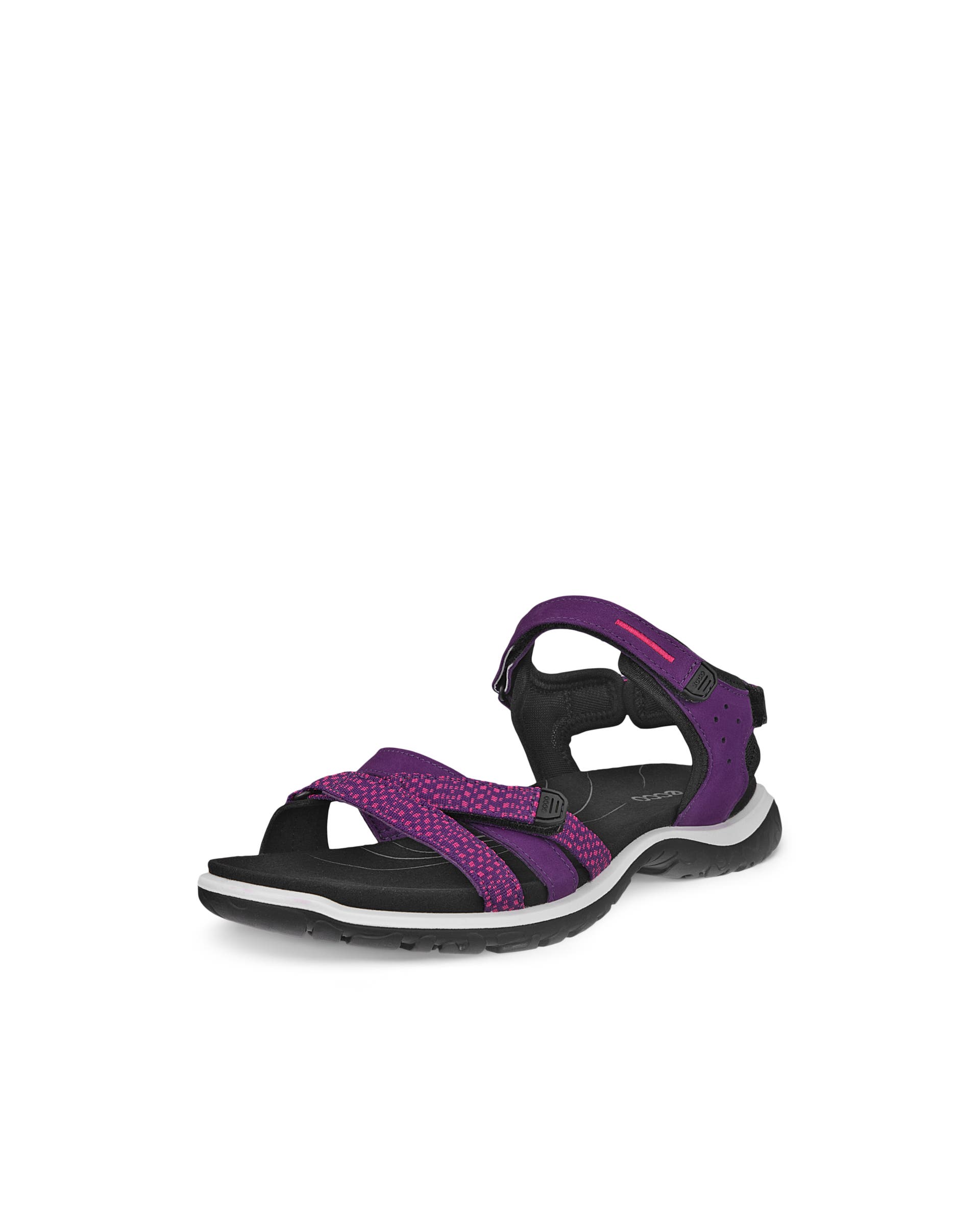 Sandales de plein air ECCO® Offroad Roam en nubuck pour femmes - Violet - Main