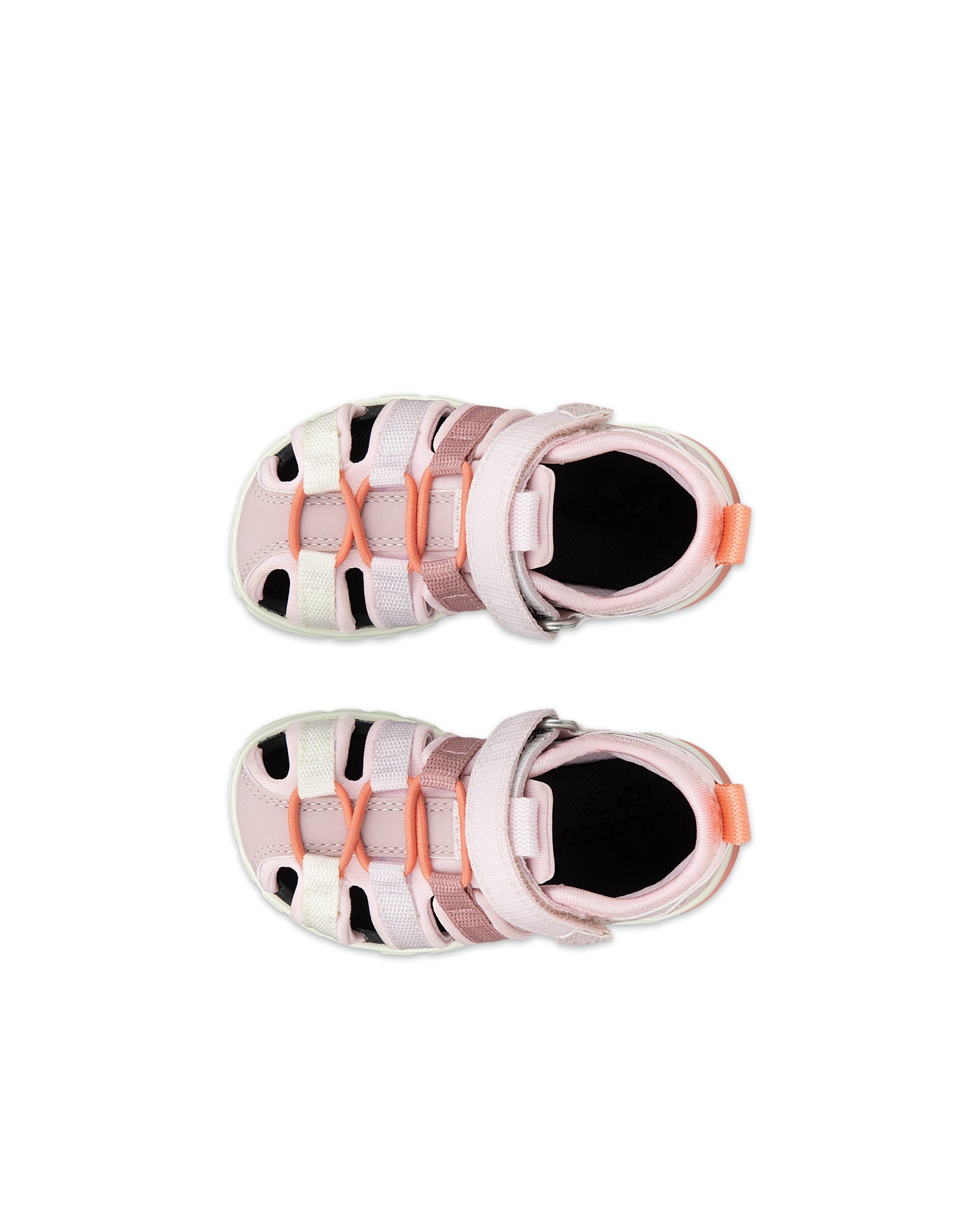 Cangrejeras de piel ECCO® MINI STRIDE SANDAL para niño/a - Rosa - Outside