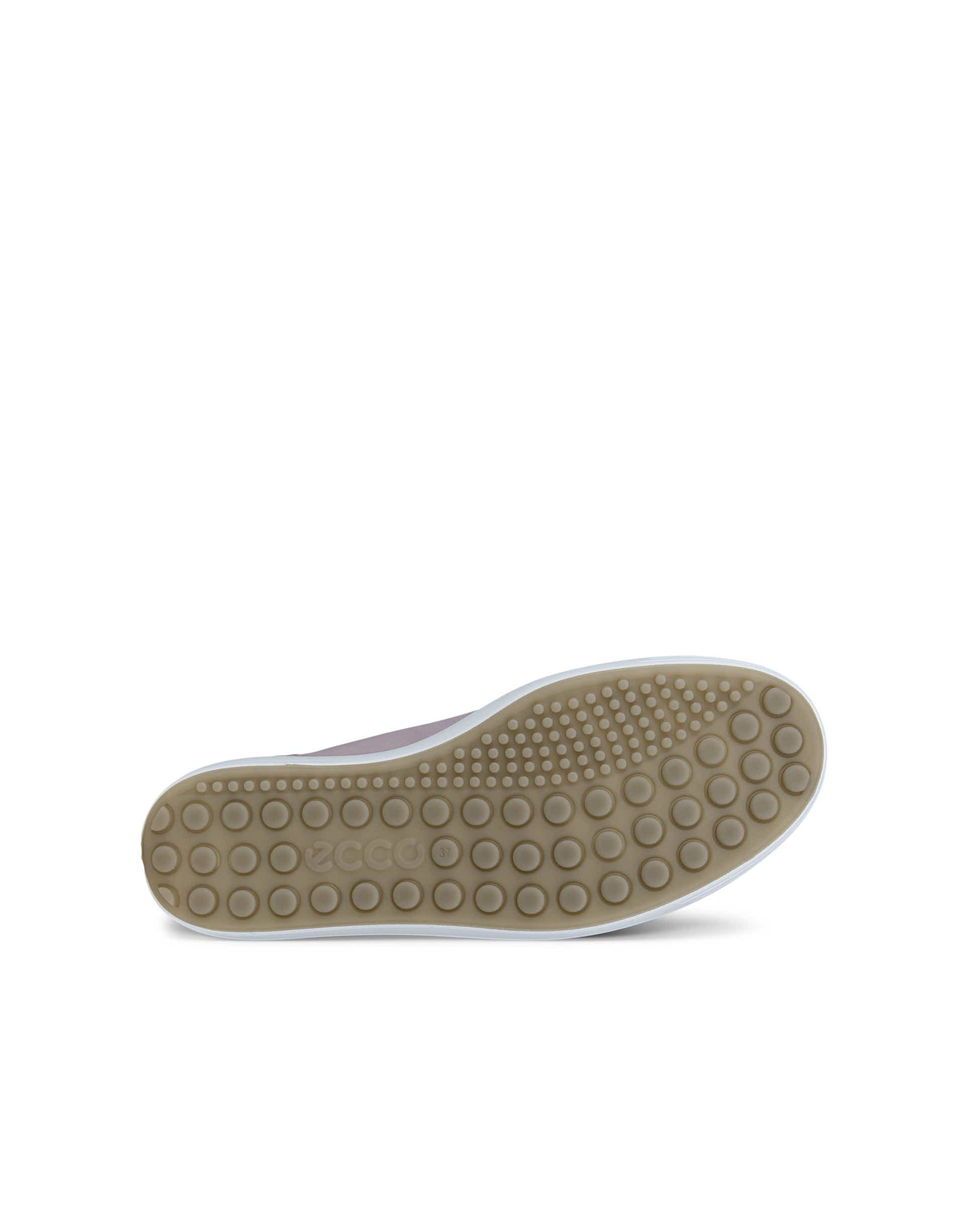 Women's ECCO® Soft 7 Nubuck Sneaker - Red - Sole