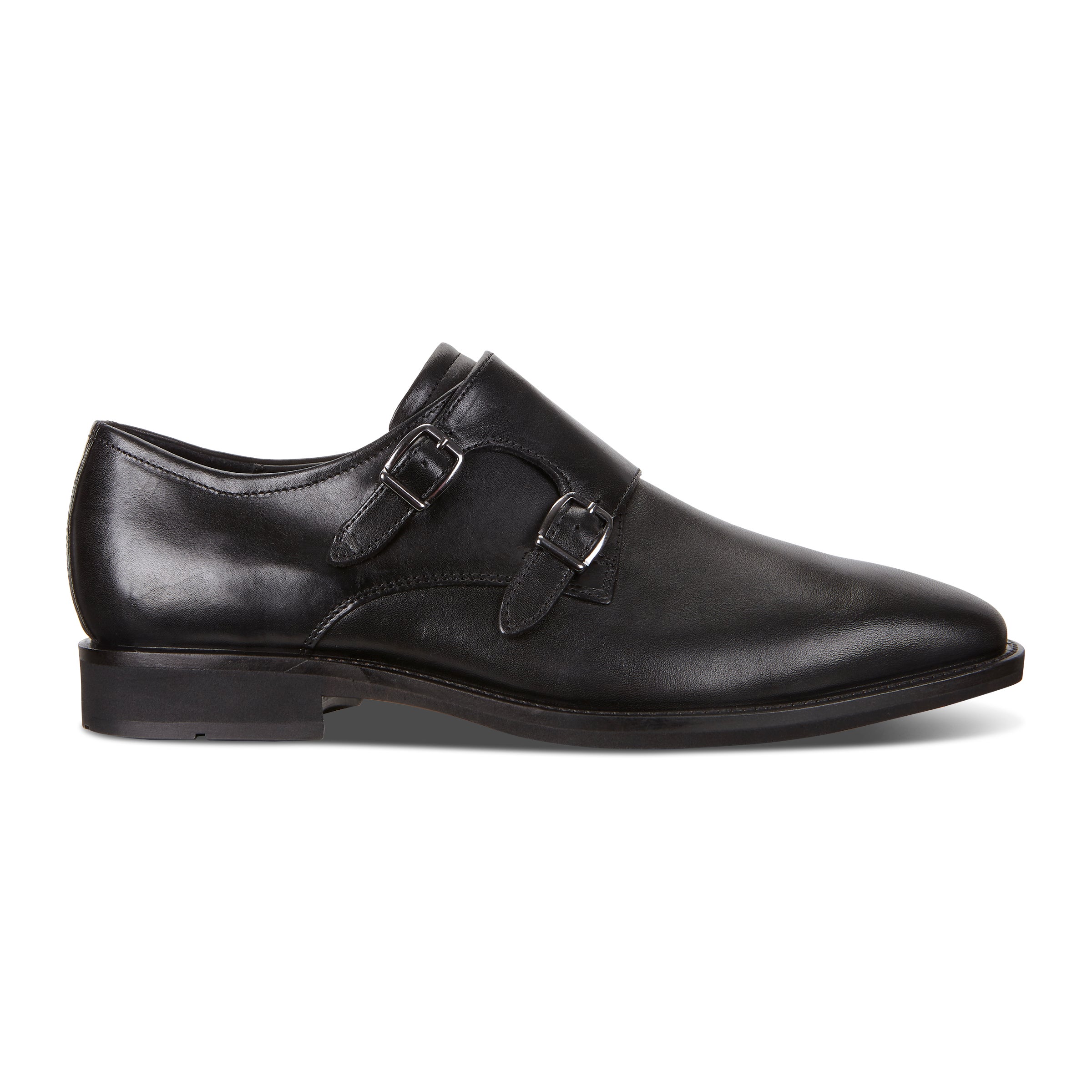ECCO Calcan Men's Dress Shoe - Black - Outside