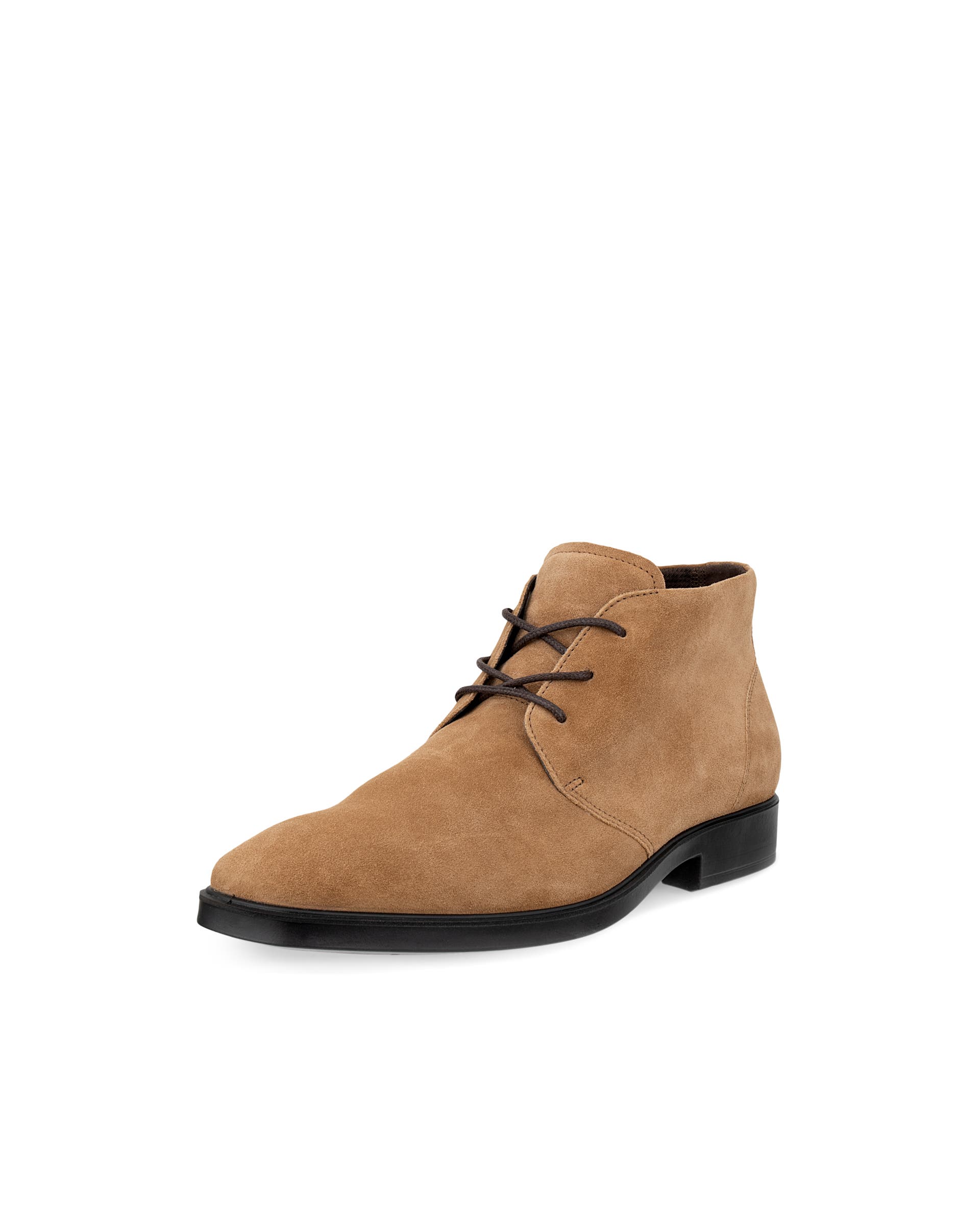 Men's ECCO® Metropole Milan Suede Chukka Boot - Brown - Main