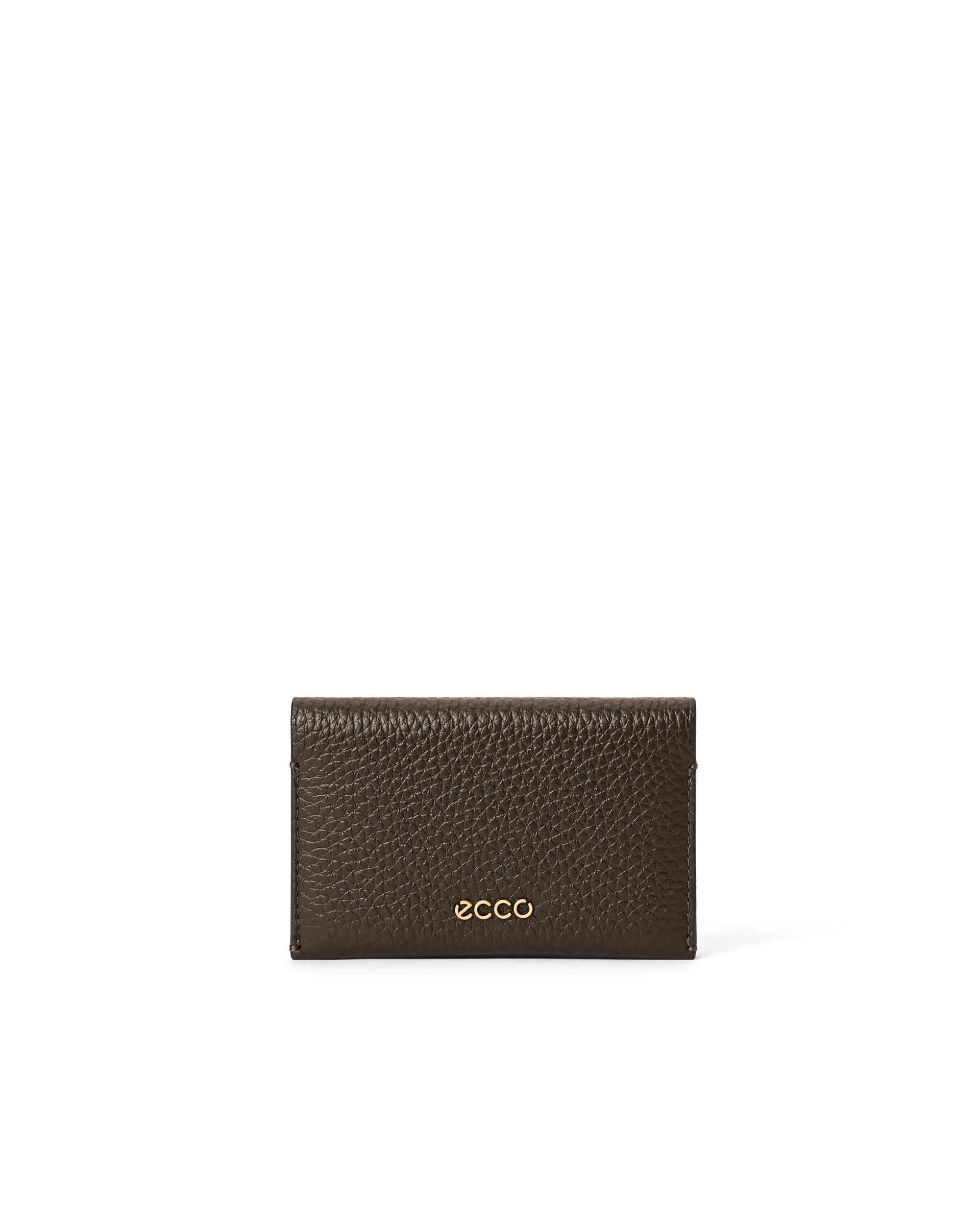 ECCO® BUSINESS CARD PURSE dame kortetui i skinn - Grønn - Main