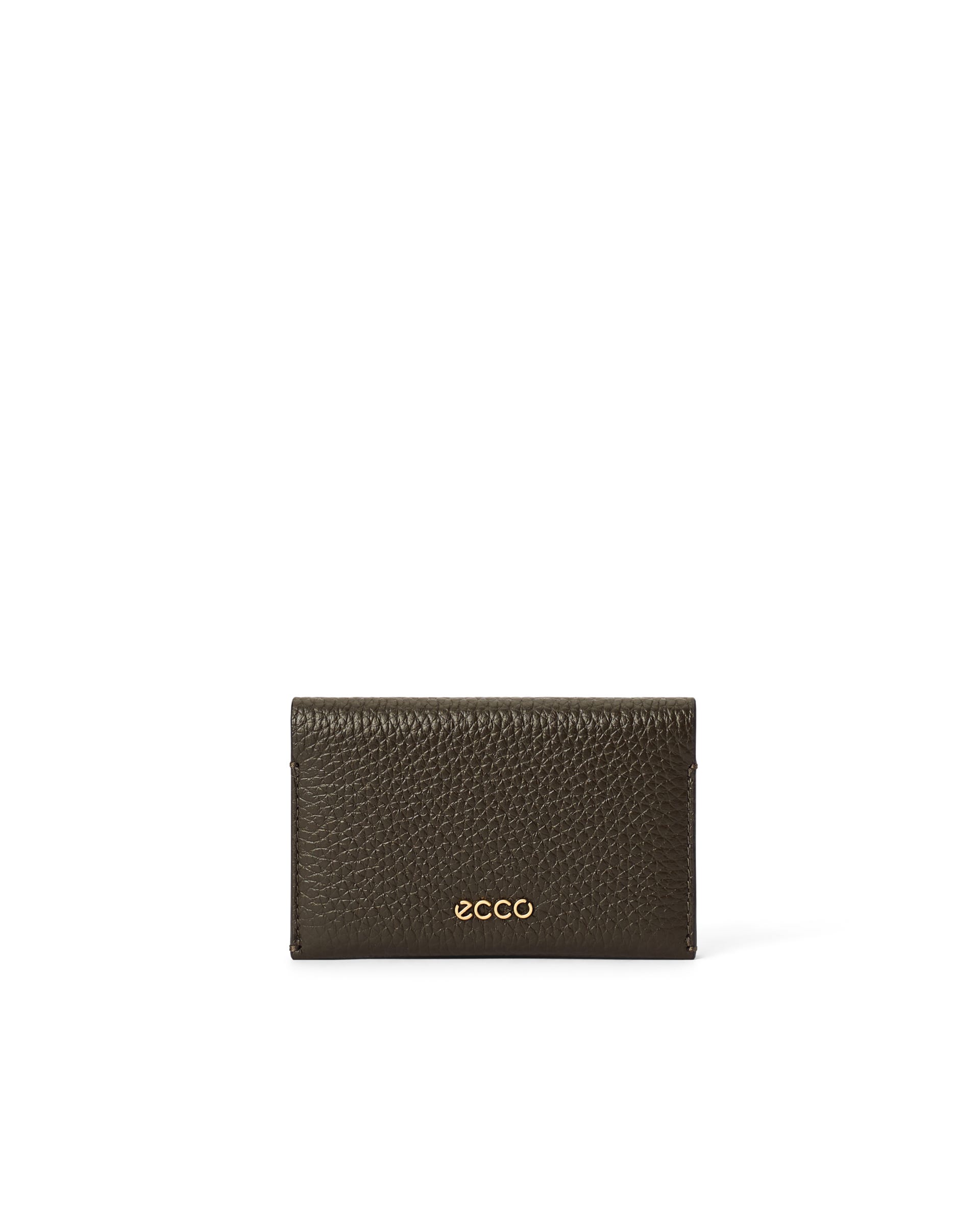 ECCO® BUSINESS CARD PURSE dame kortetui i skinn - Grønn - Main
