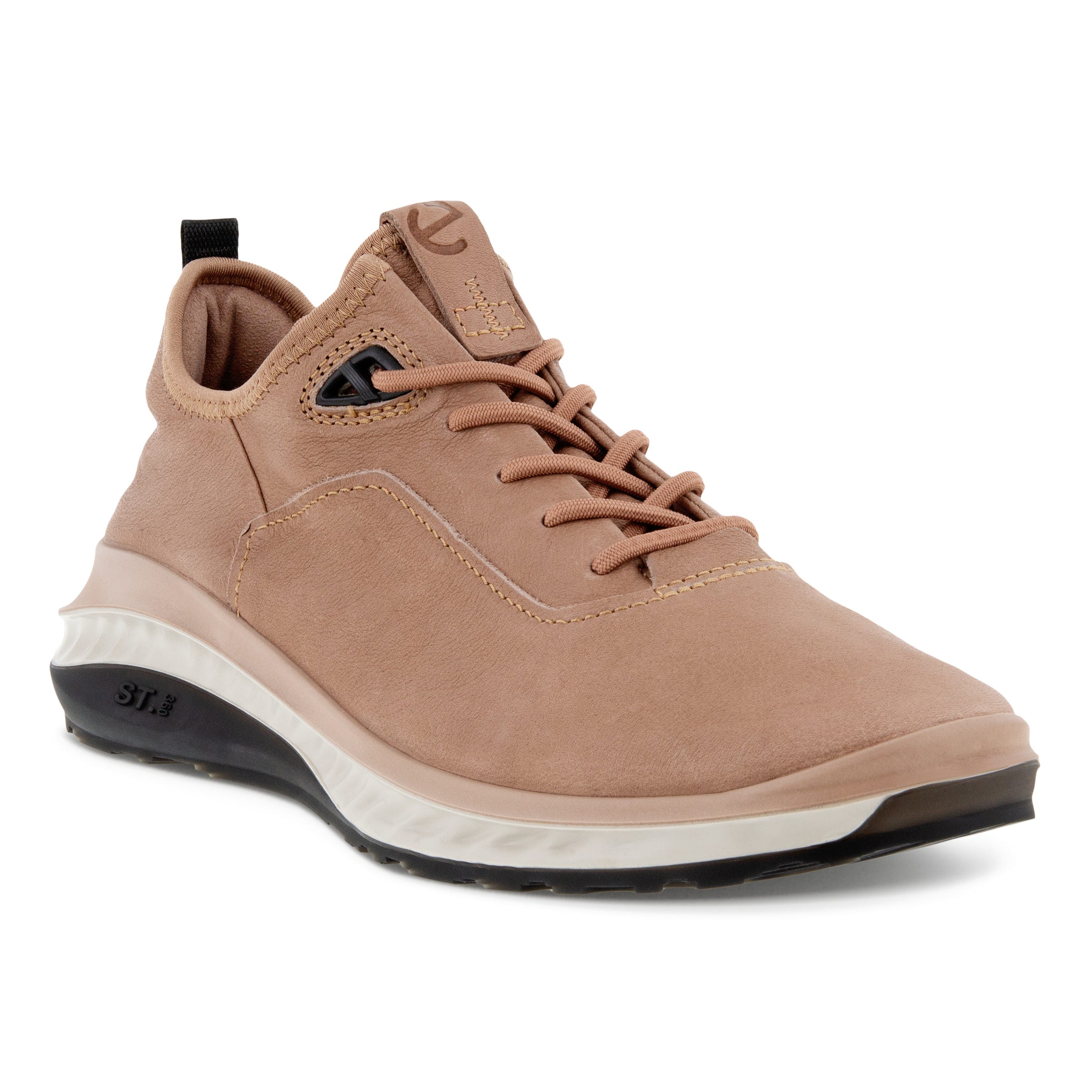 Men's ECCO® ST.360 Leather Sneaker - Brown - Main