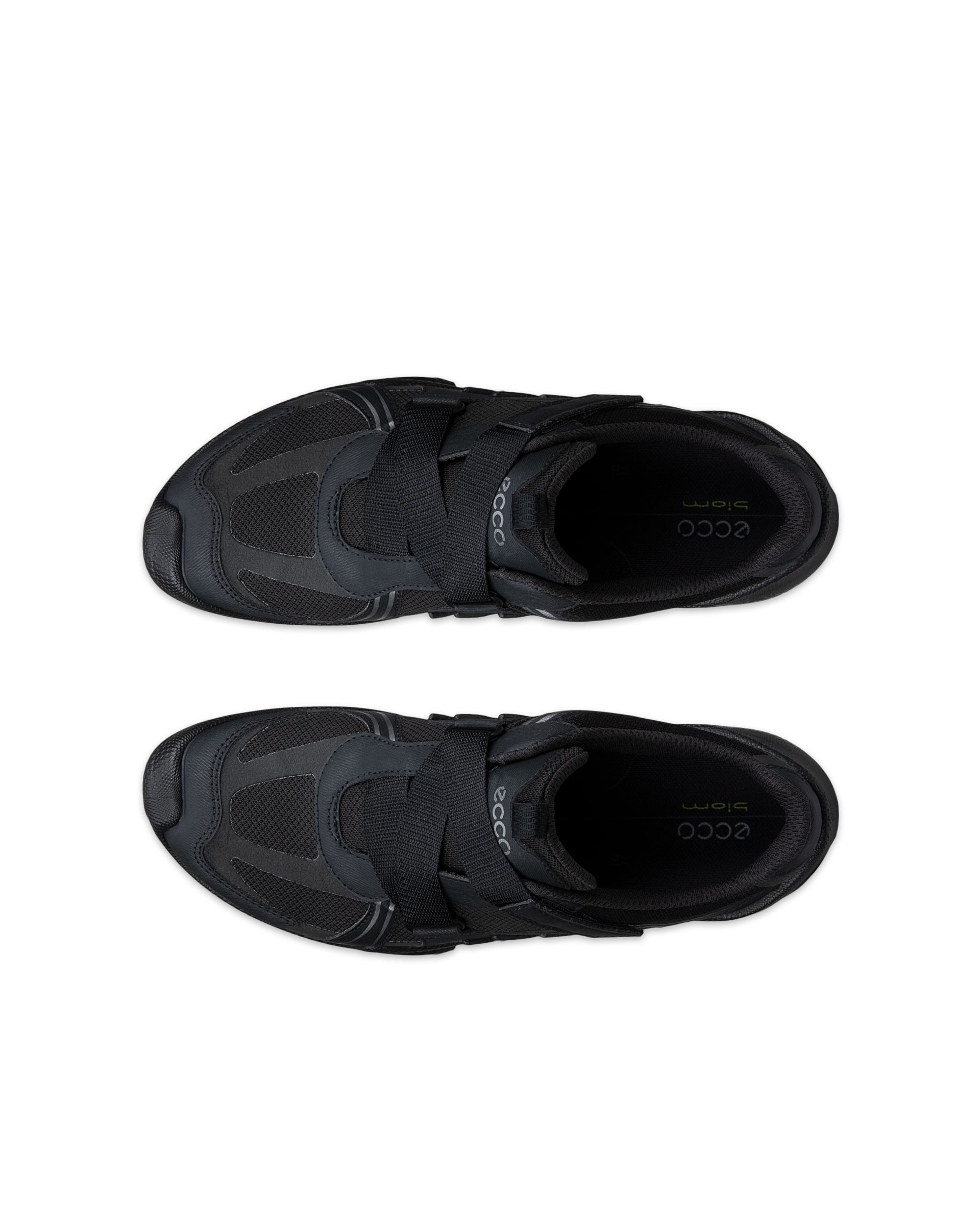 ECCO® BIOM AEX Damen Outdoor-Schuh aus Textil - Schwarz - Top left pair