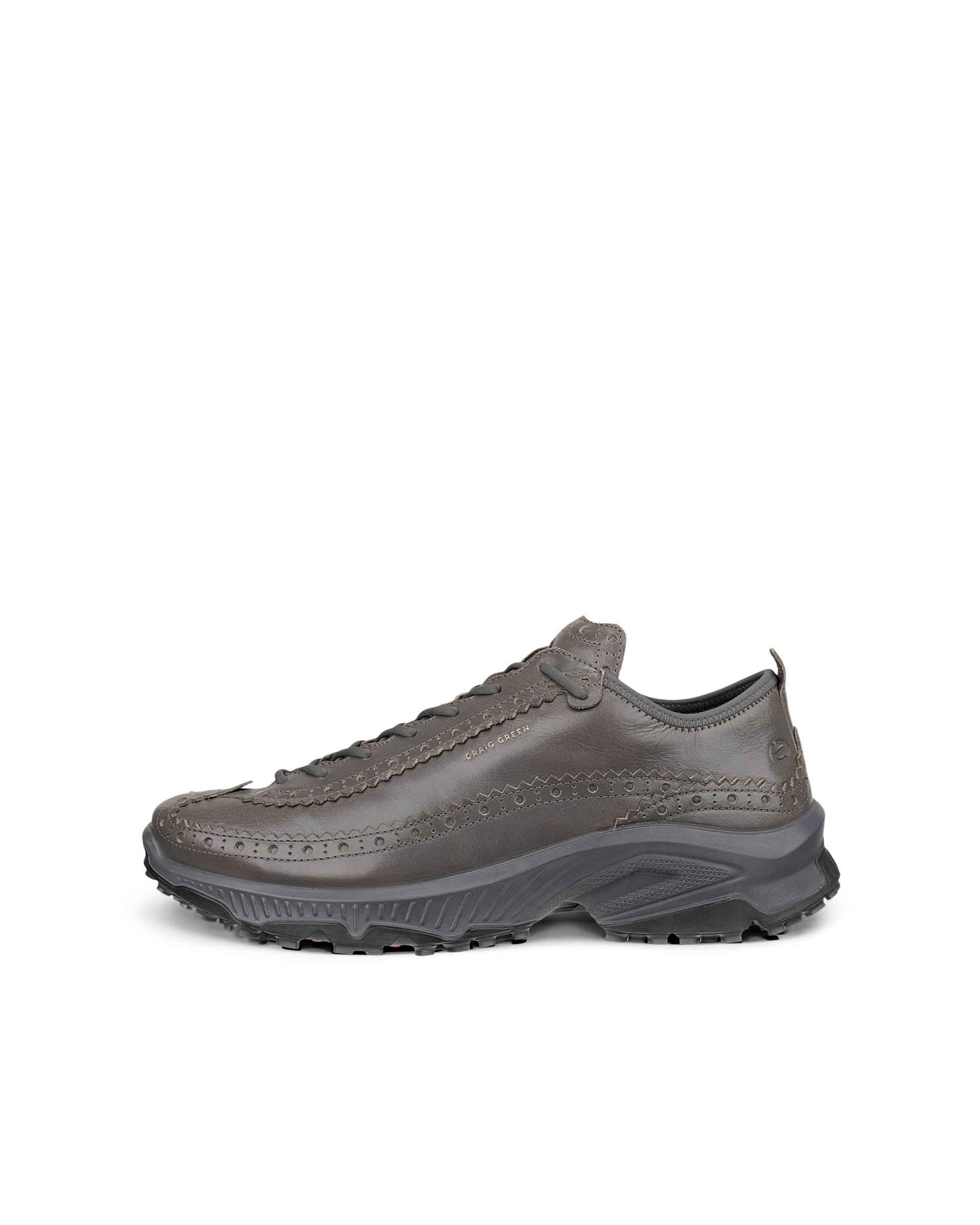 ECCO RECEPTOR XP MEN メンズ レザーシューズ - グレー - Outside