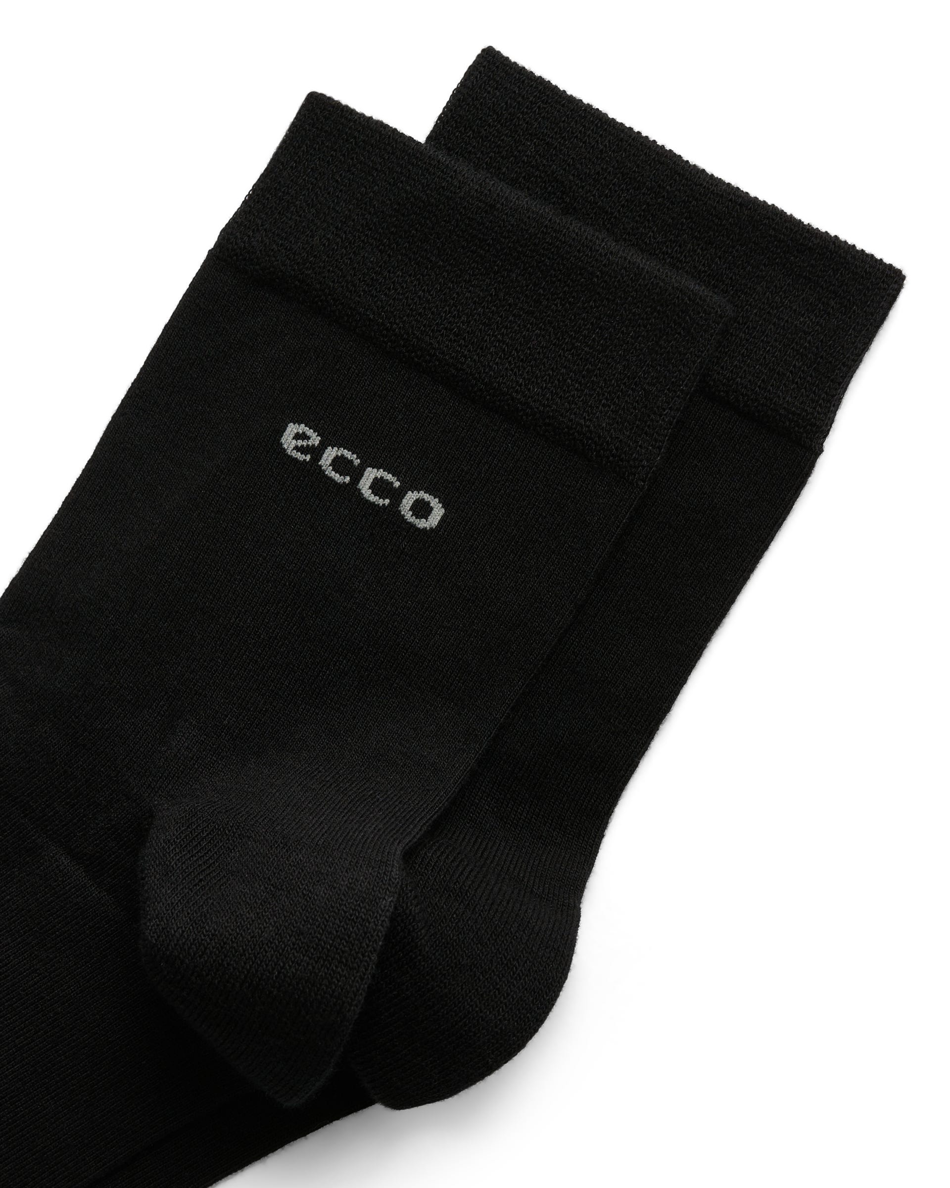 ECCO® Longlife chaussettes basses unisex - Noir - Detail-1