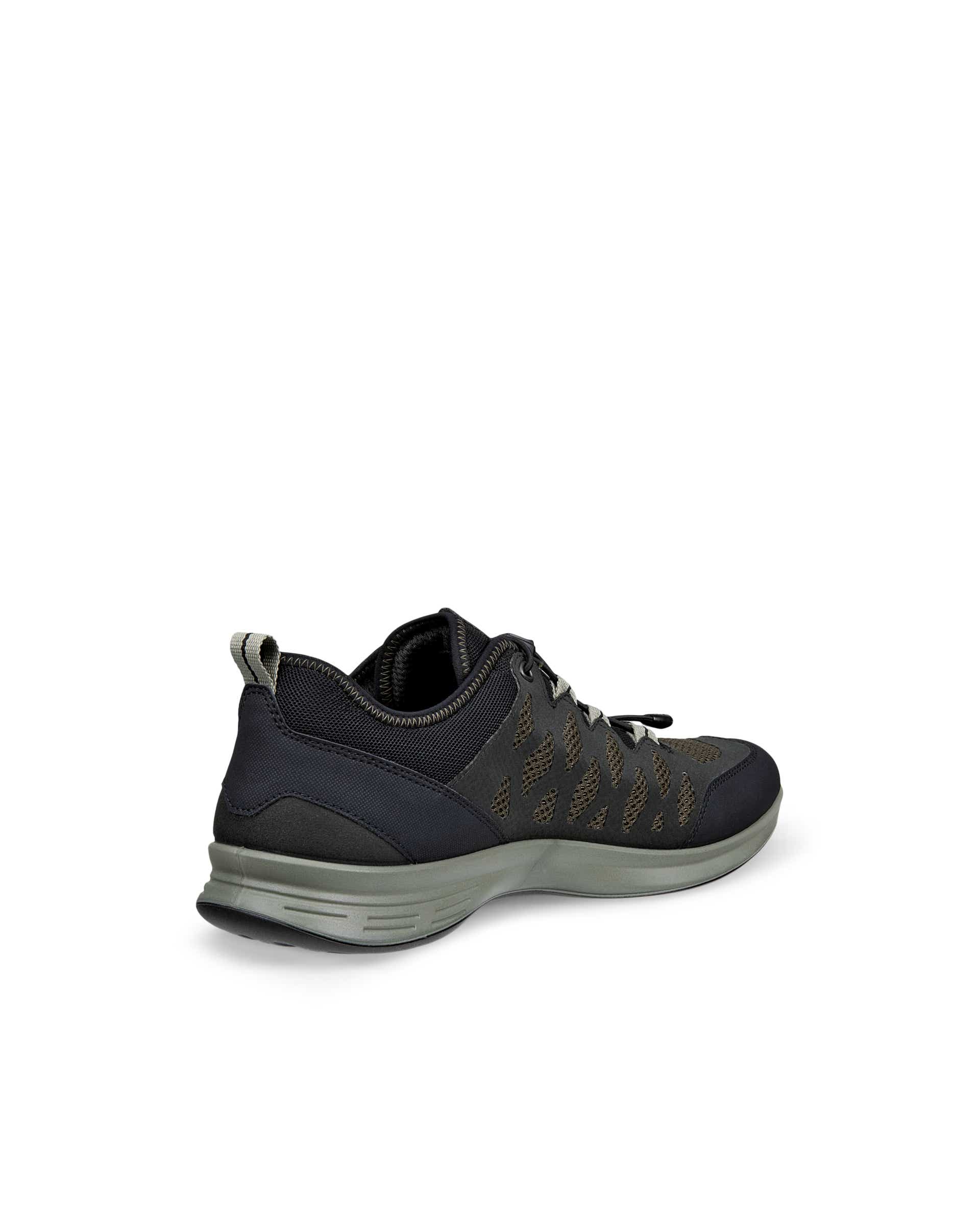 Pánské textilní šněrovací boty ECCO® EXCEED - Černá - Back