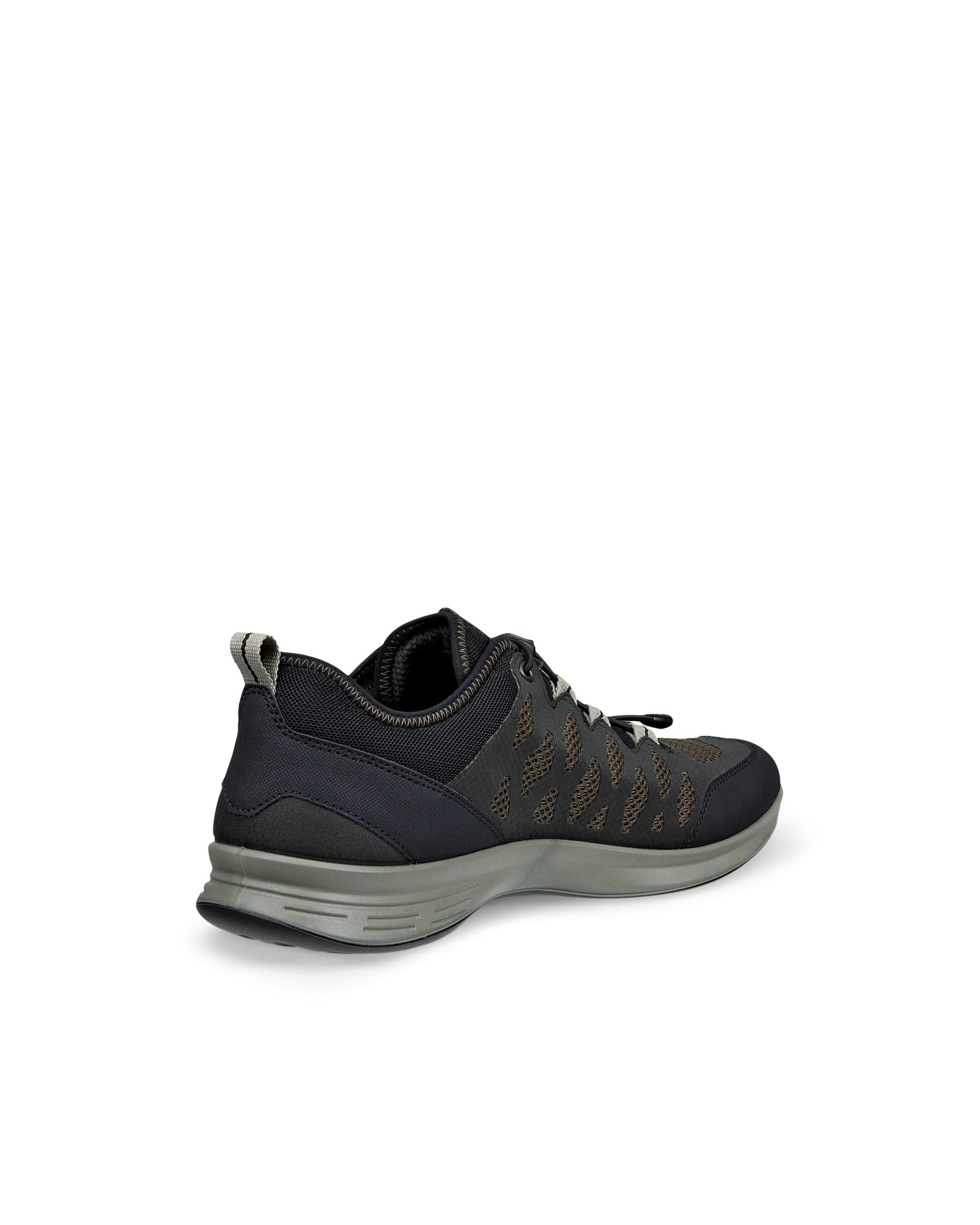 Pánské textilní šněrovací boty ECCO® EXCEED - Černá - Back