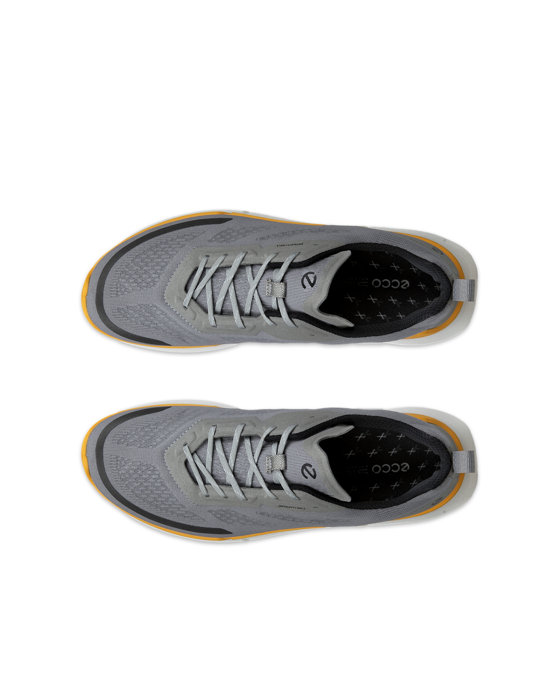 ECCO® BIOM 2.2 Herren Textilsneaker - Grau - Top left pair