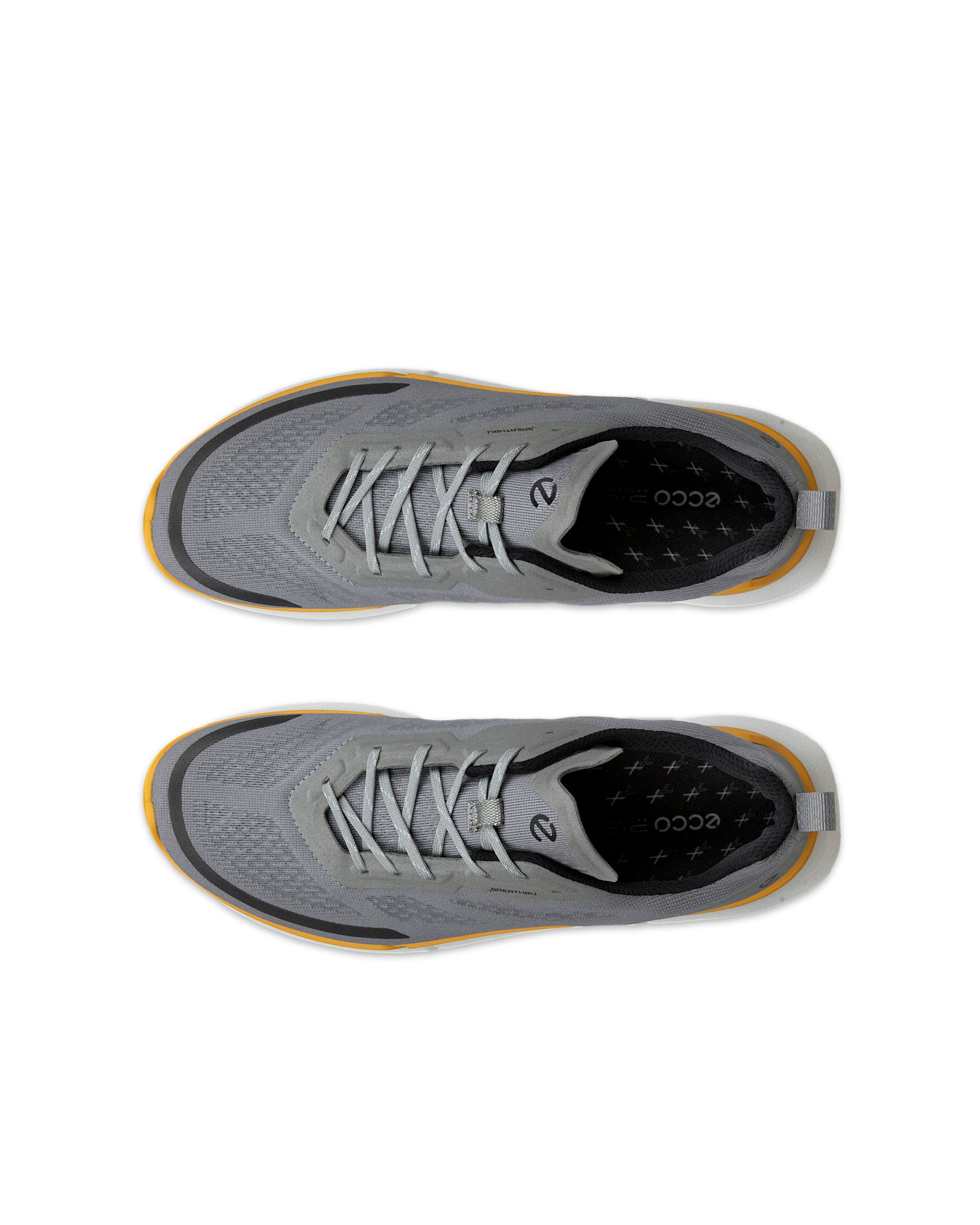 ECCO BIOM 2.2 Breathru メンズ テキスタイルスニーカー - グレー - Top left pair
