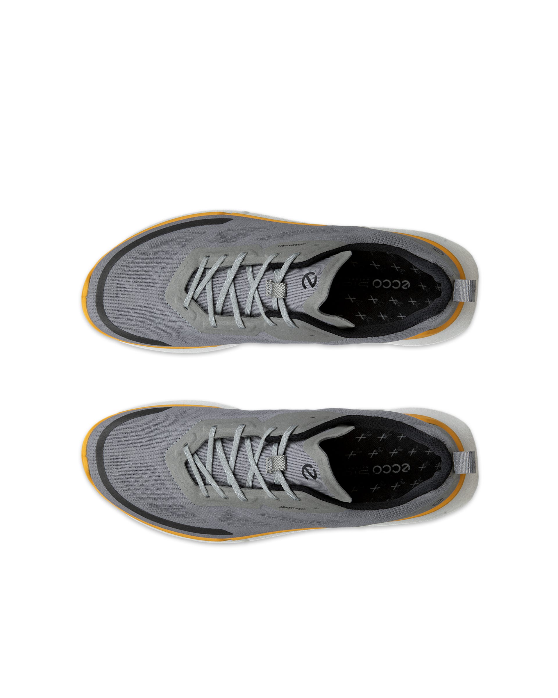 ECCO BIOM 2.2 Breathru メンズ テキスタイルスニーカー - グレー - Top left pair