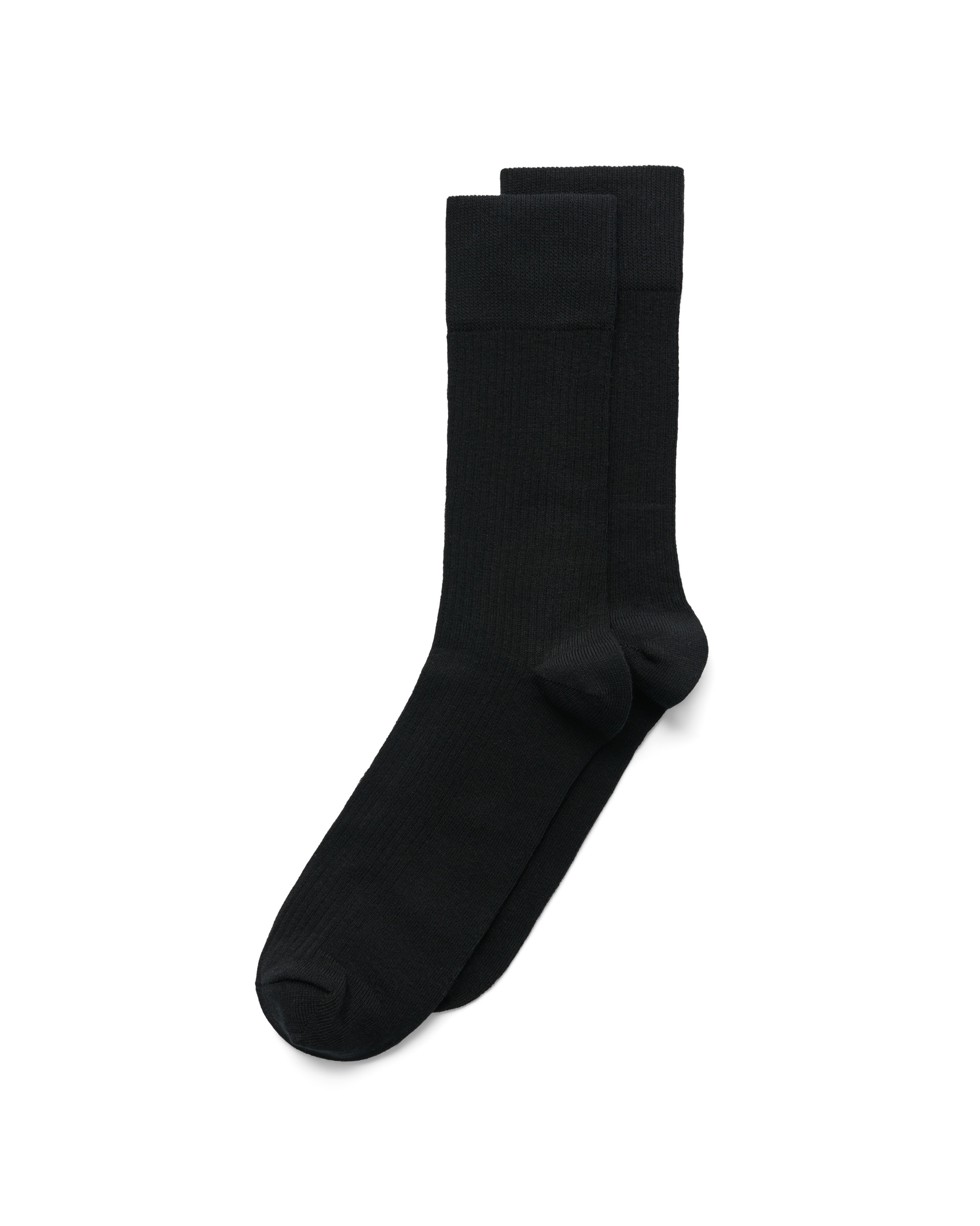 ECCO Men's Ribbed Socks - Black