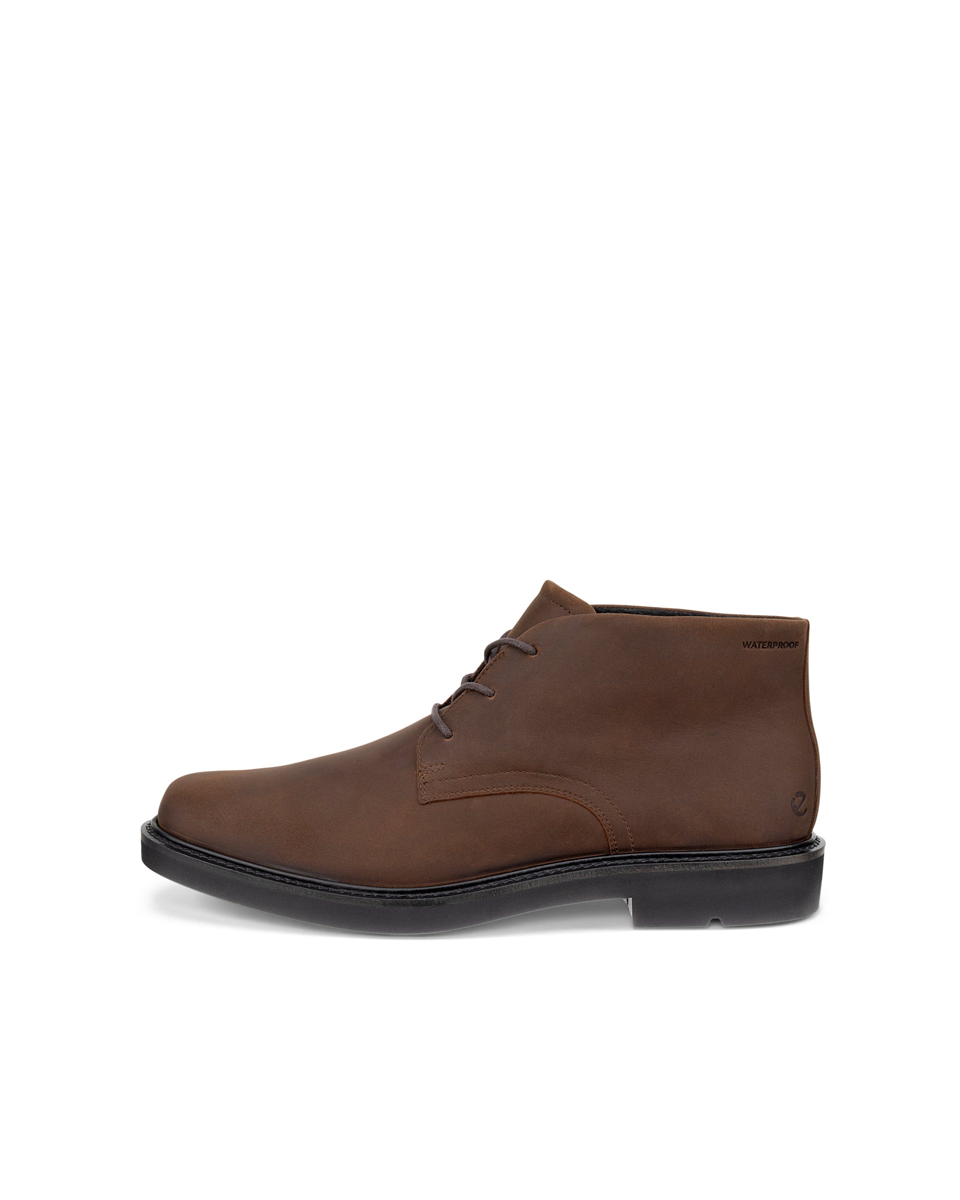 Men's ECCO® Metropole London Nubuck Chukka Boot - Brown - Outside