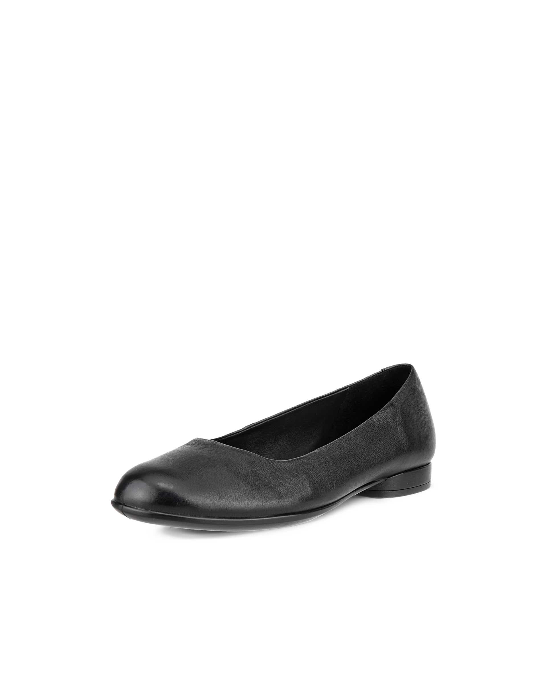 ECCO® Anine ballerines en cuir pour femme - Noir - Main