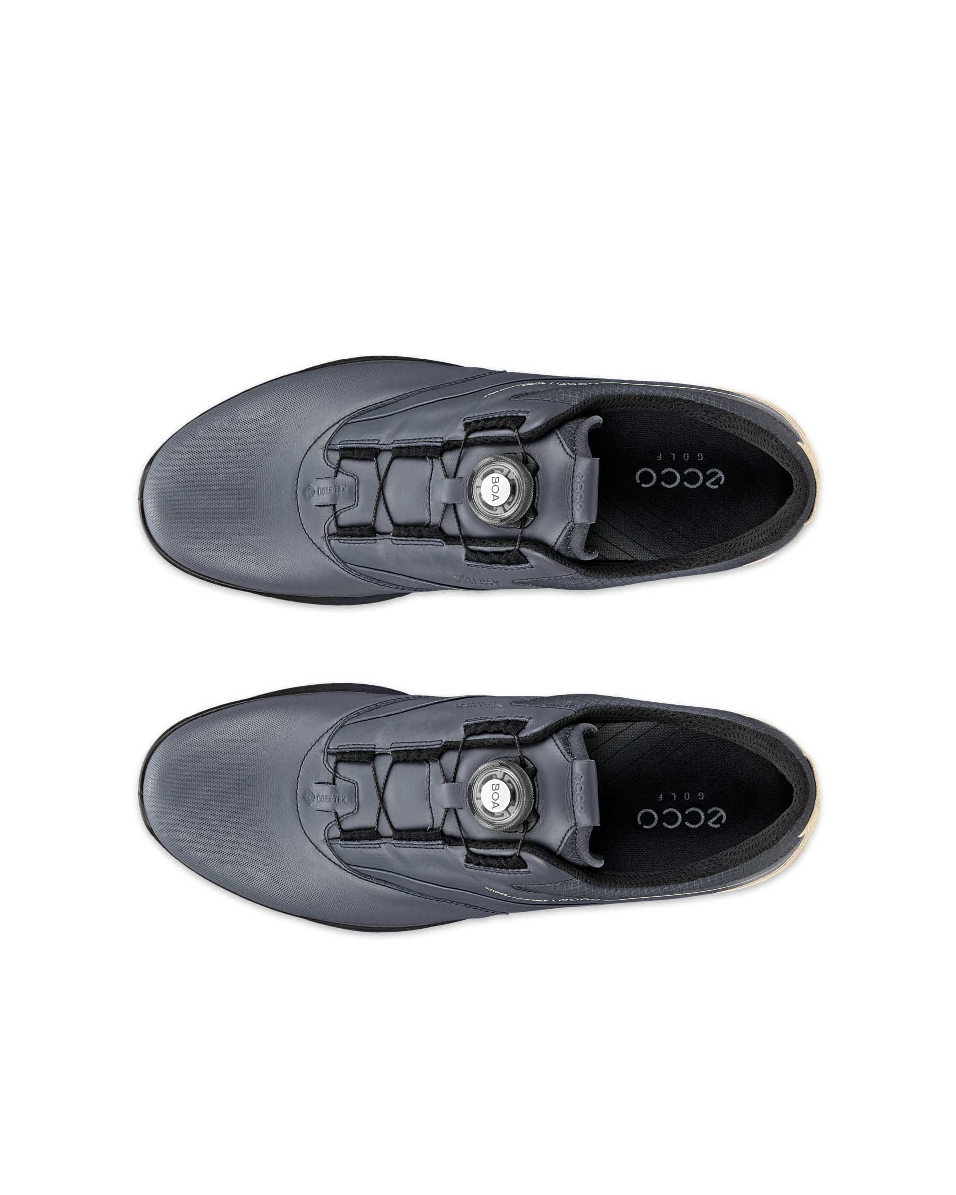 ECCO Golf S Three BOA メンズ レザーGore-Texゴルフシューズ | ブルー ECCO Golf S Three BOA メンズ レザーGore-Texゴルフシューズ | ブルー