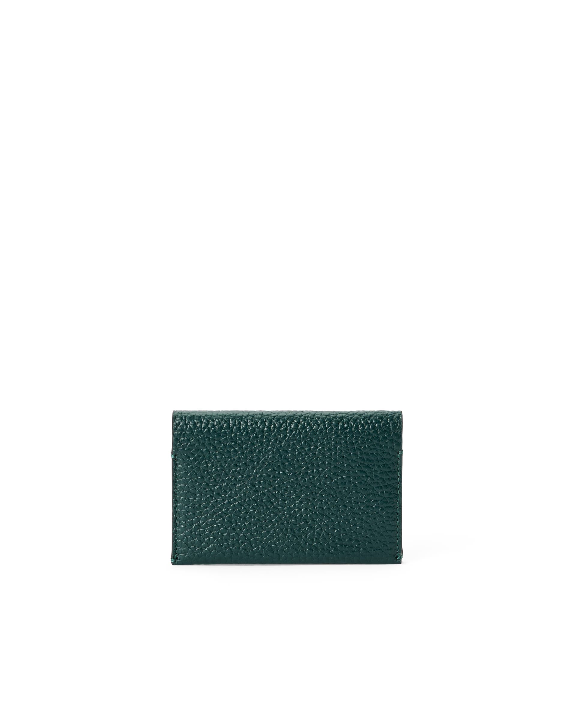 ECCO Business Card Purse レザーカードケース - グリーン - Back