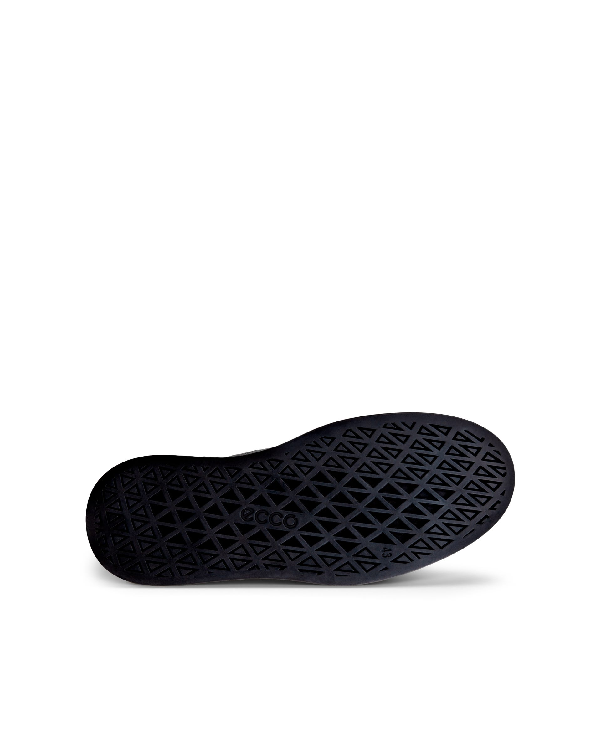 Men's ECCO® Street Ace Leather Sneaker - Grey - Sole