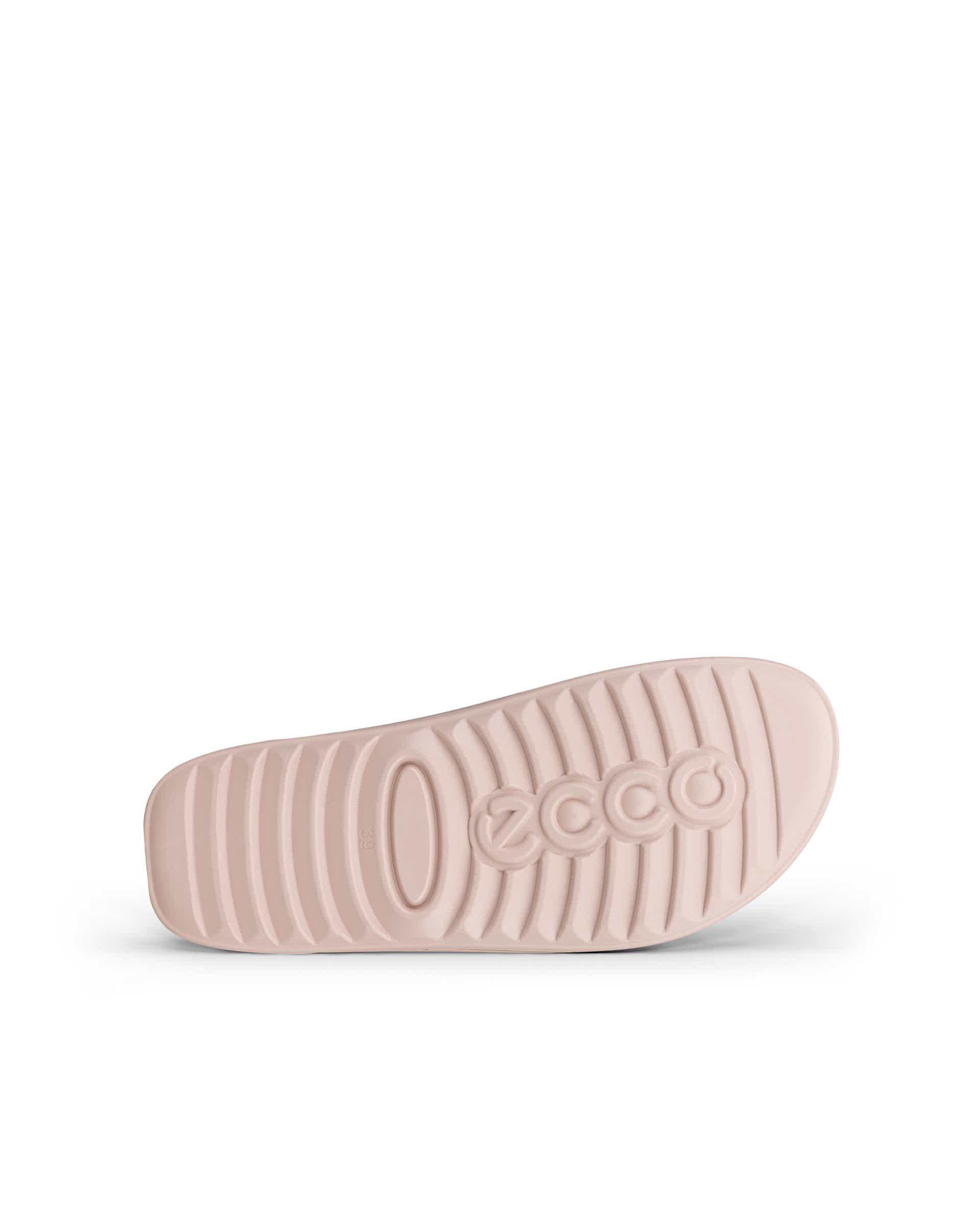 ECCO Cozmo Sandal Deco ウィメンズ レザー2ストラップサンダル - レッド - Sole