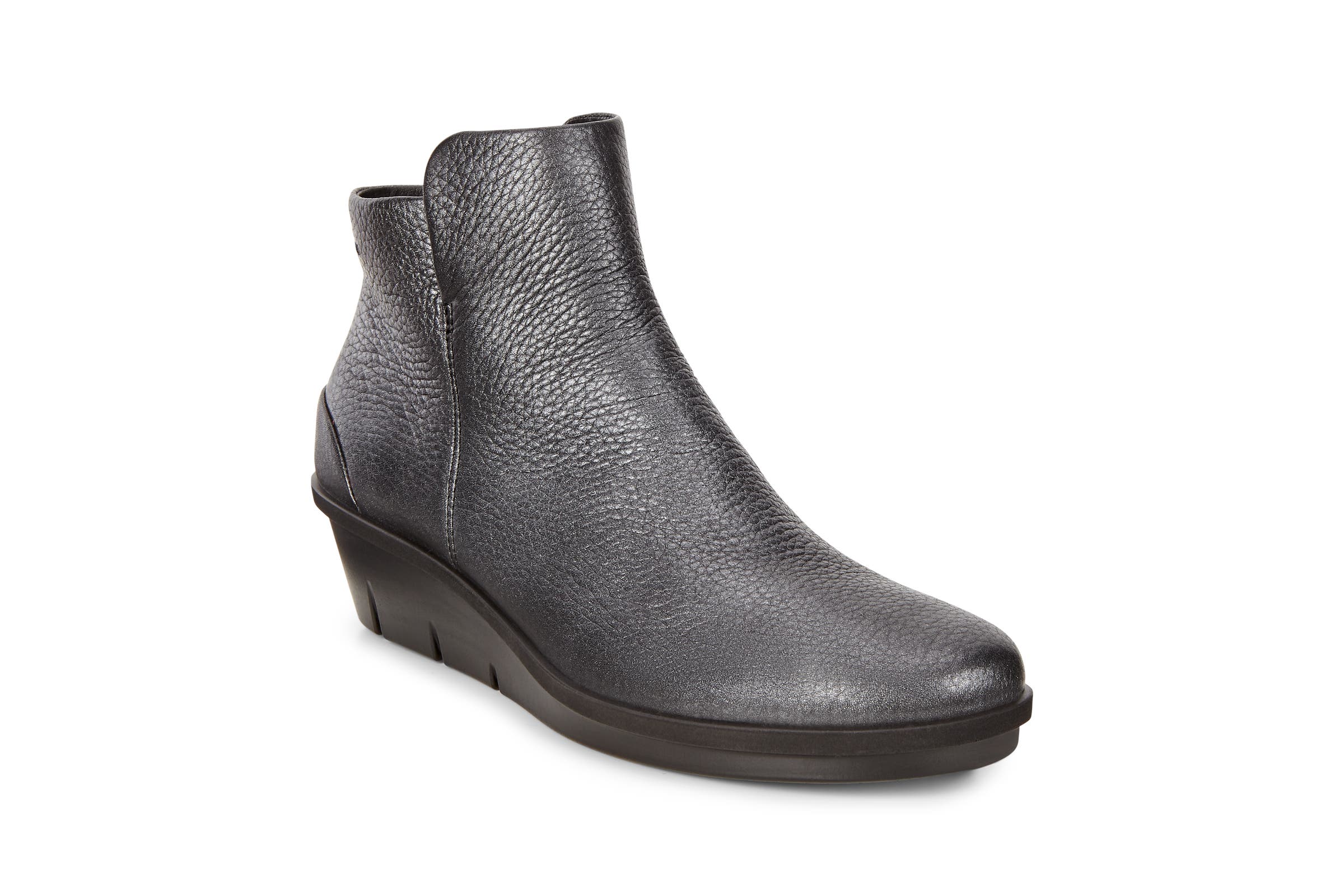 ECCO Skyler Wedge Bootie - Black - Main