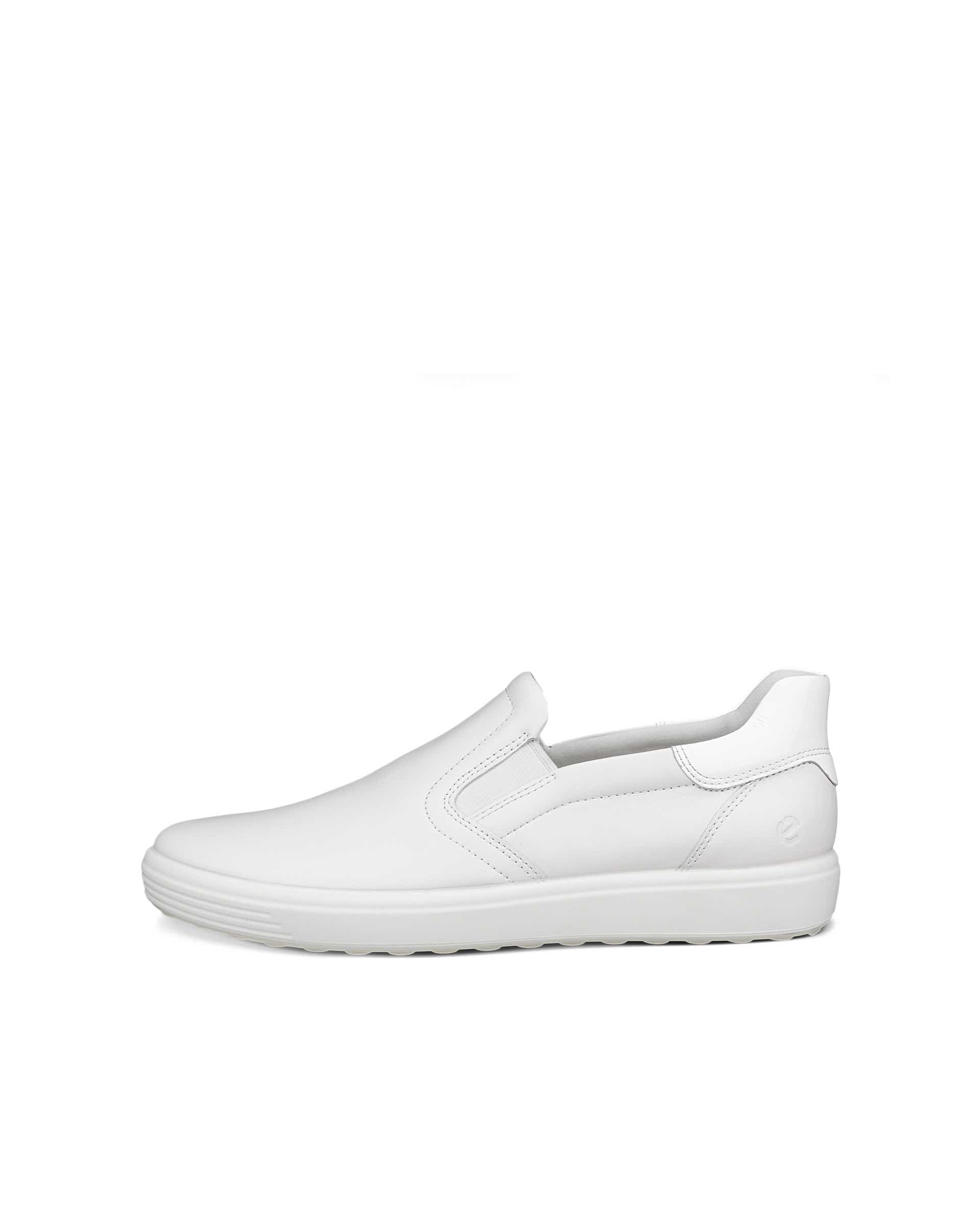 ECCO SOFT 7 WOMEN'S SLIP-ON - White - Outside