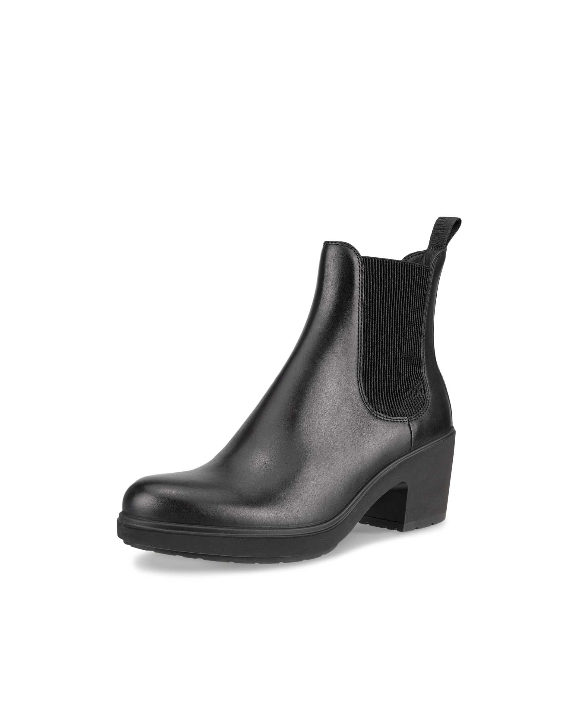 ECCO® Metropole Zurich Damen Chelsea Boot aus Leder - Schwarz - Main