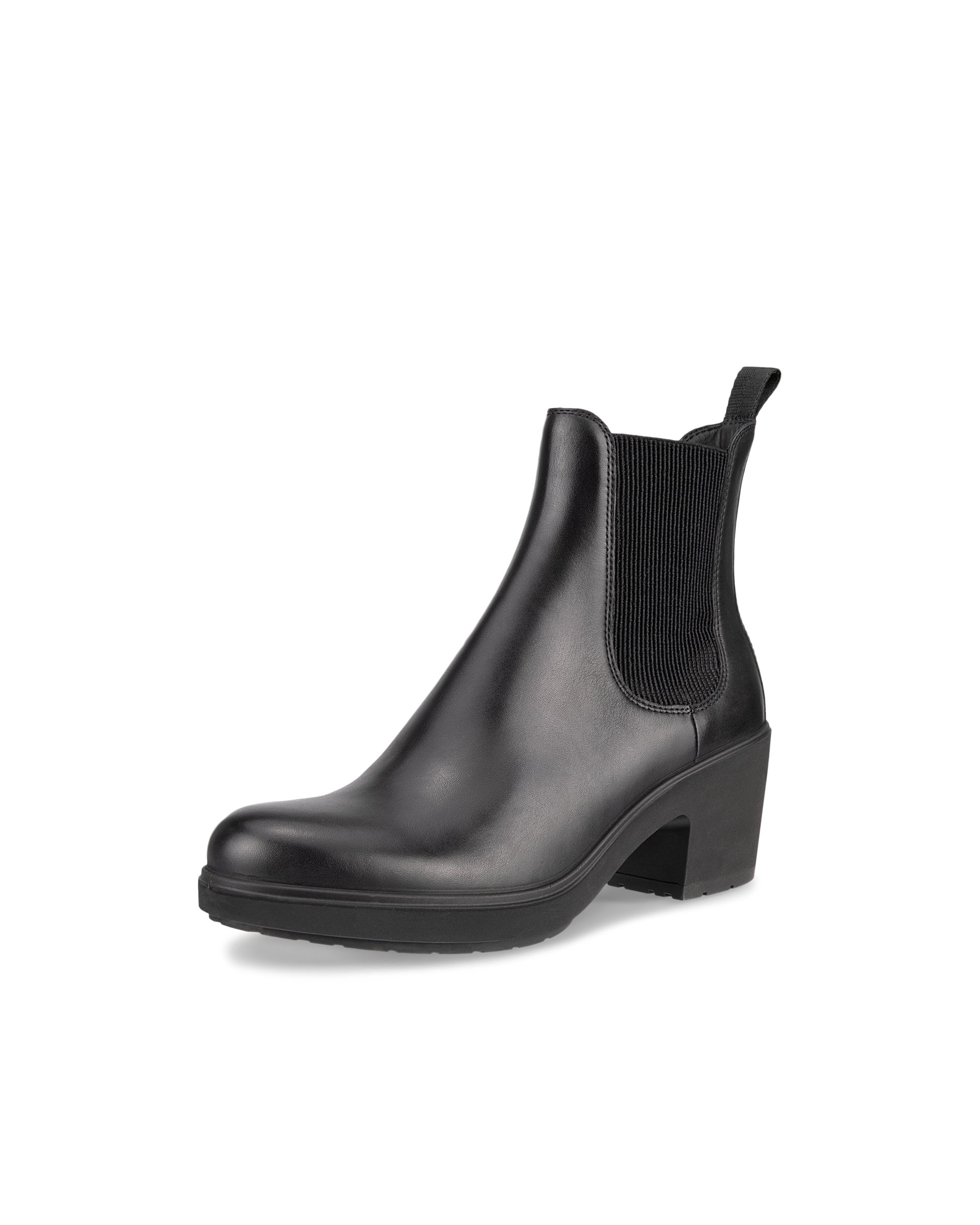 ECCO Metropole Zurich ウィメンズ レザーチェルシーブーツ - ブラック - Main