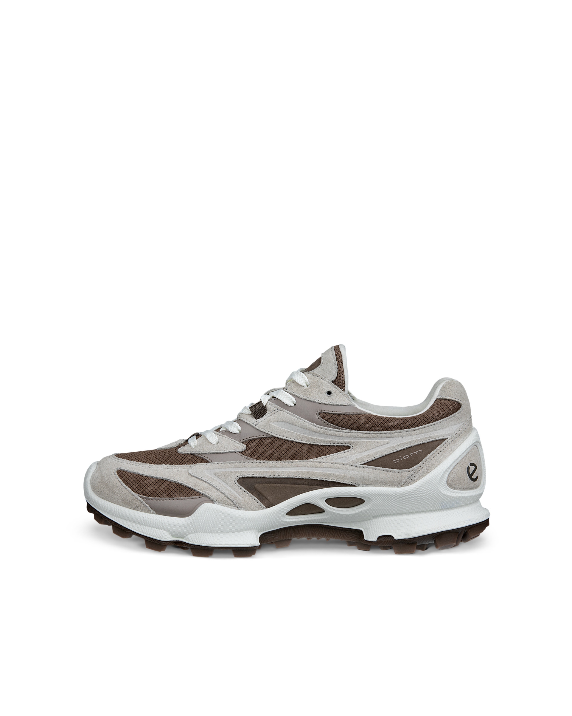 Pánské velurové tenisky ECCO® BIOM C-TRAIL - Hnědá - Outside