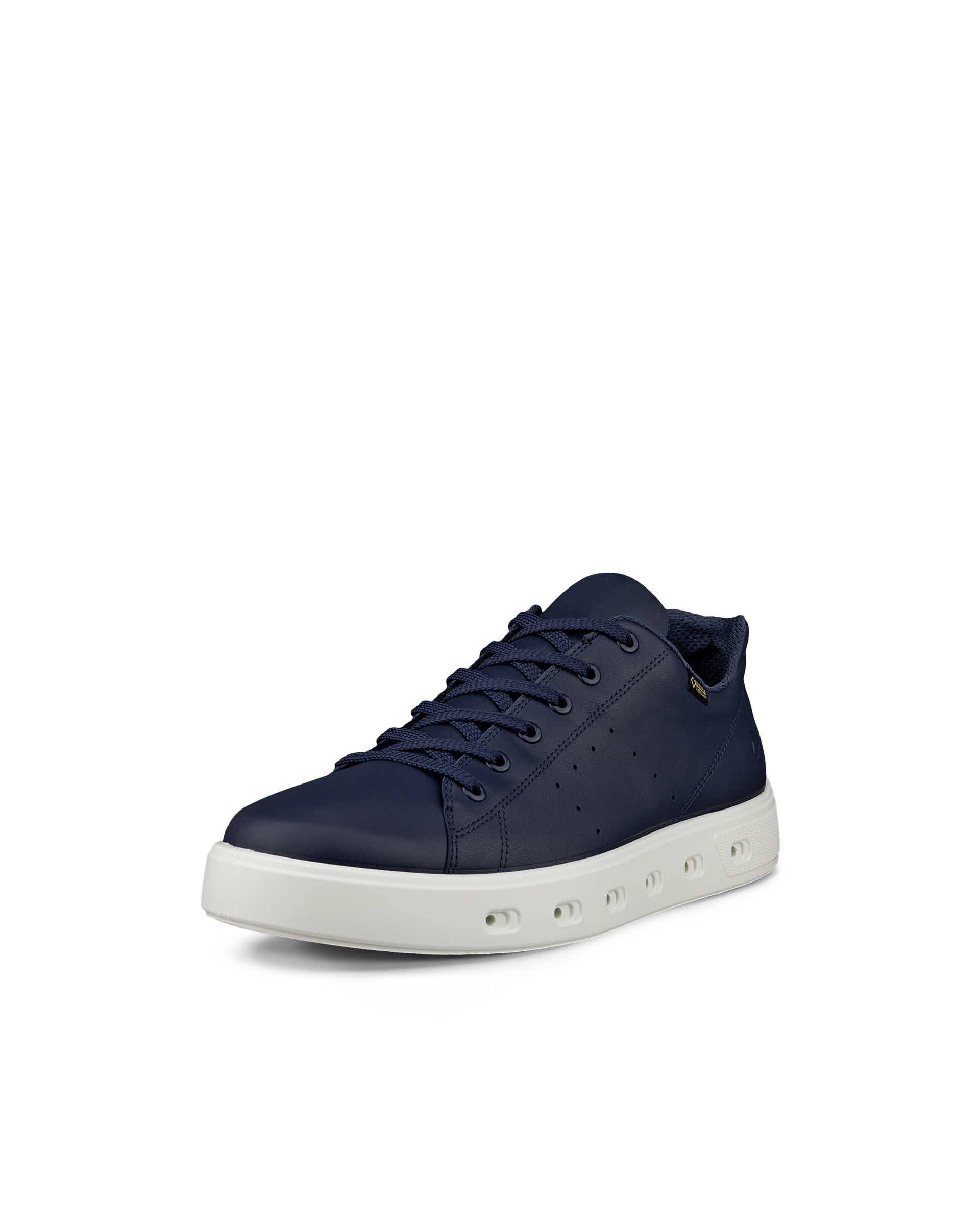 ECCO® Street 720 muške kožne tenisice Gore-Tex - Plava - Main