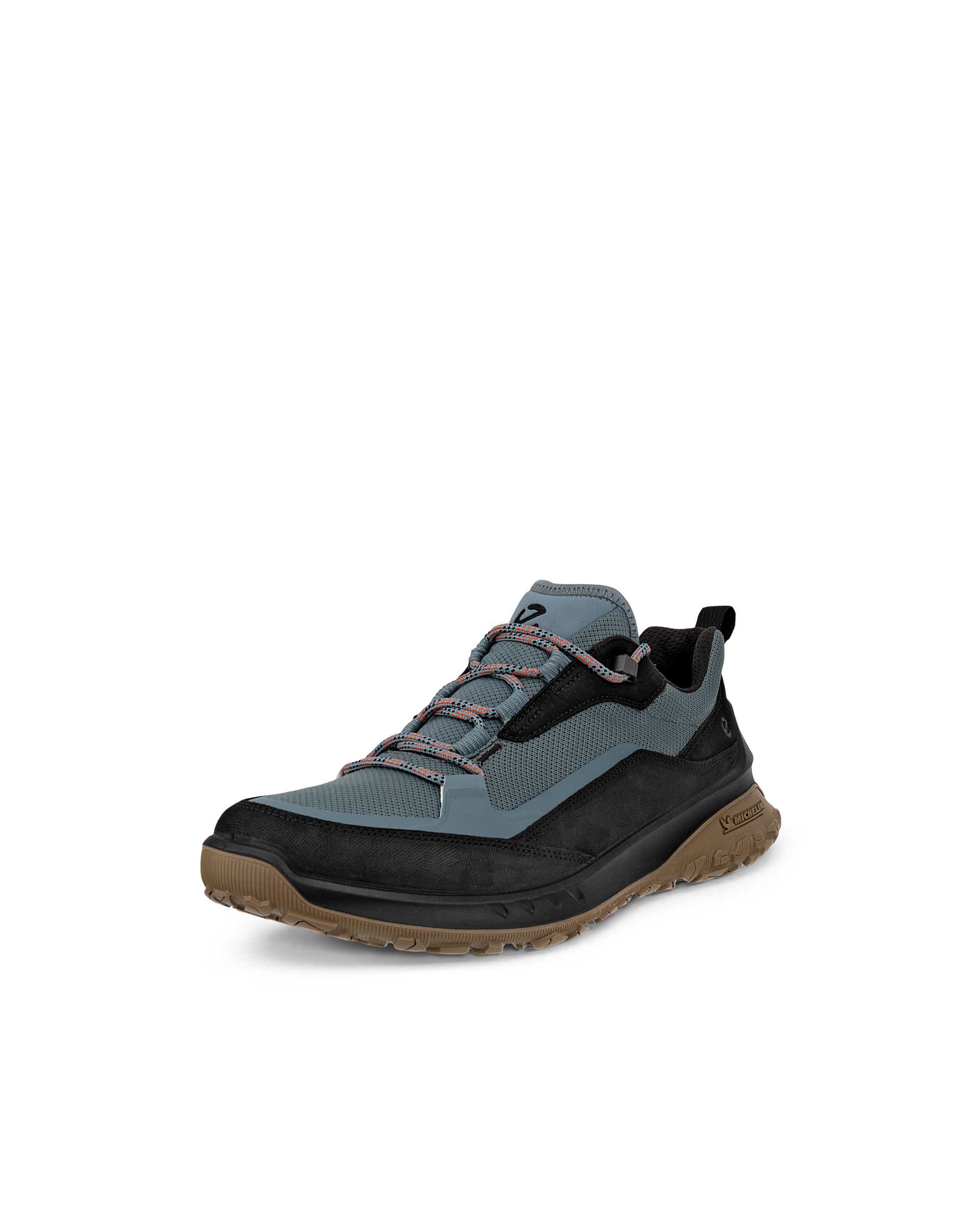 ECCO ULT-TRN Low メンズ ヌバックウォータープルーフハイキングシューズ - ブルー - Main