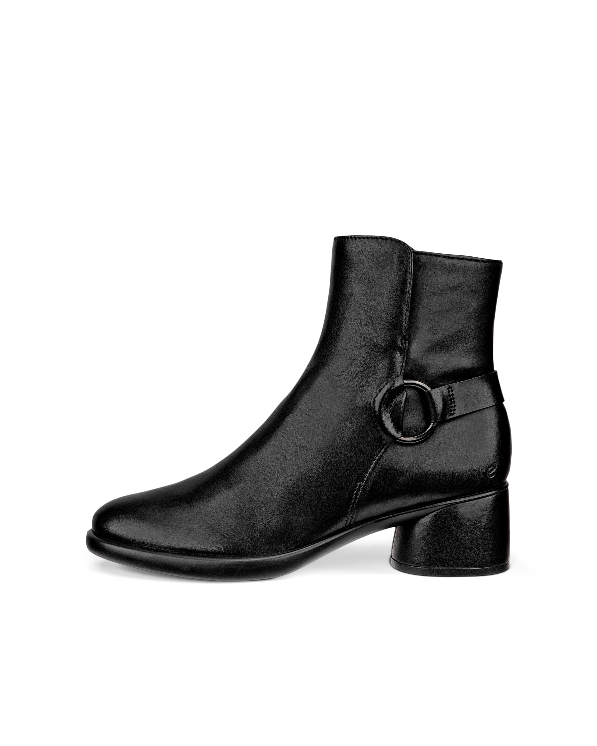 Women's ECCO® Sculpted LX 35 Leather Block-Heeled Mary Jane