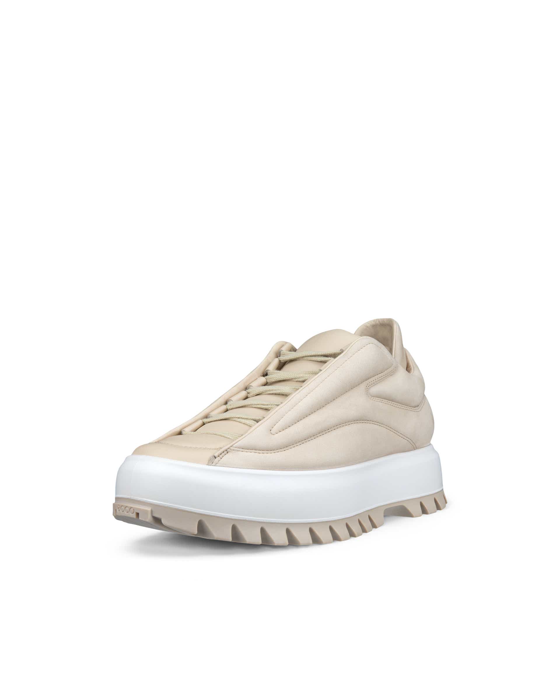 ECCO STREET ACE RAL7000 MENS メンズ ヌバックスニーカー - ベージュ - Main