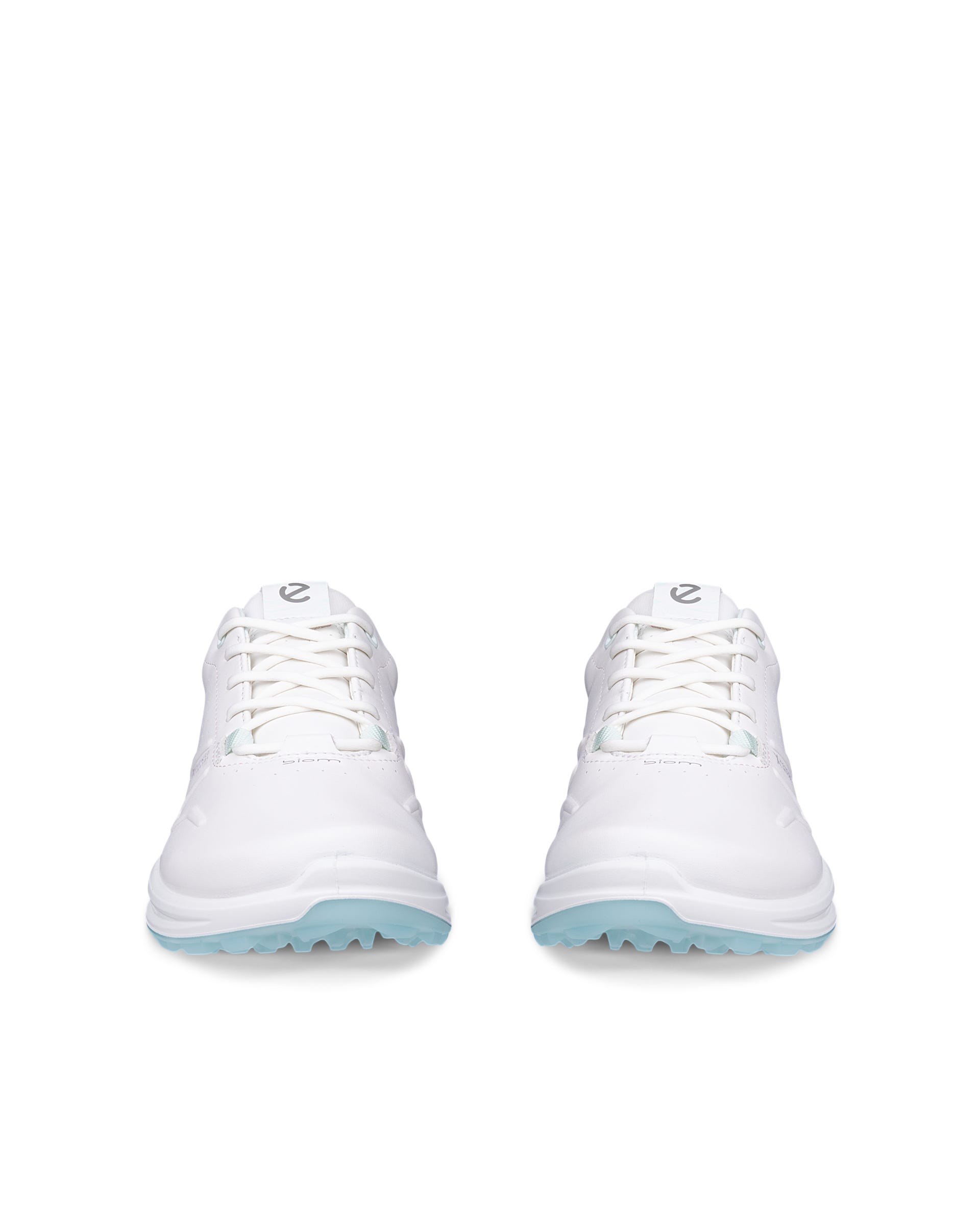 Women's ECCO® Golf Biom H6 Leather Waterproof Golf Shoe - White - Outside