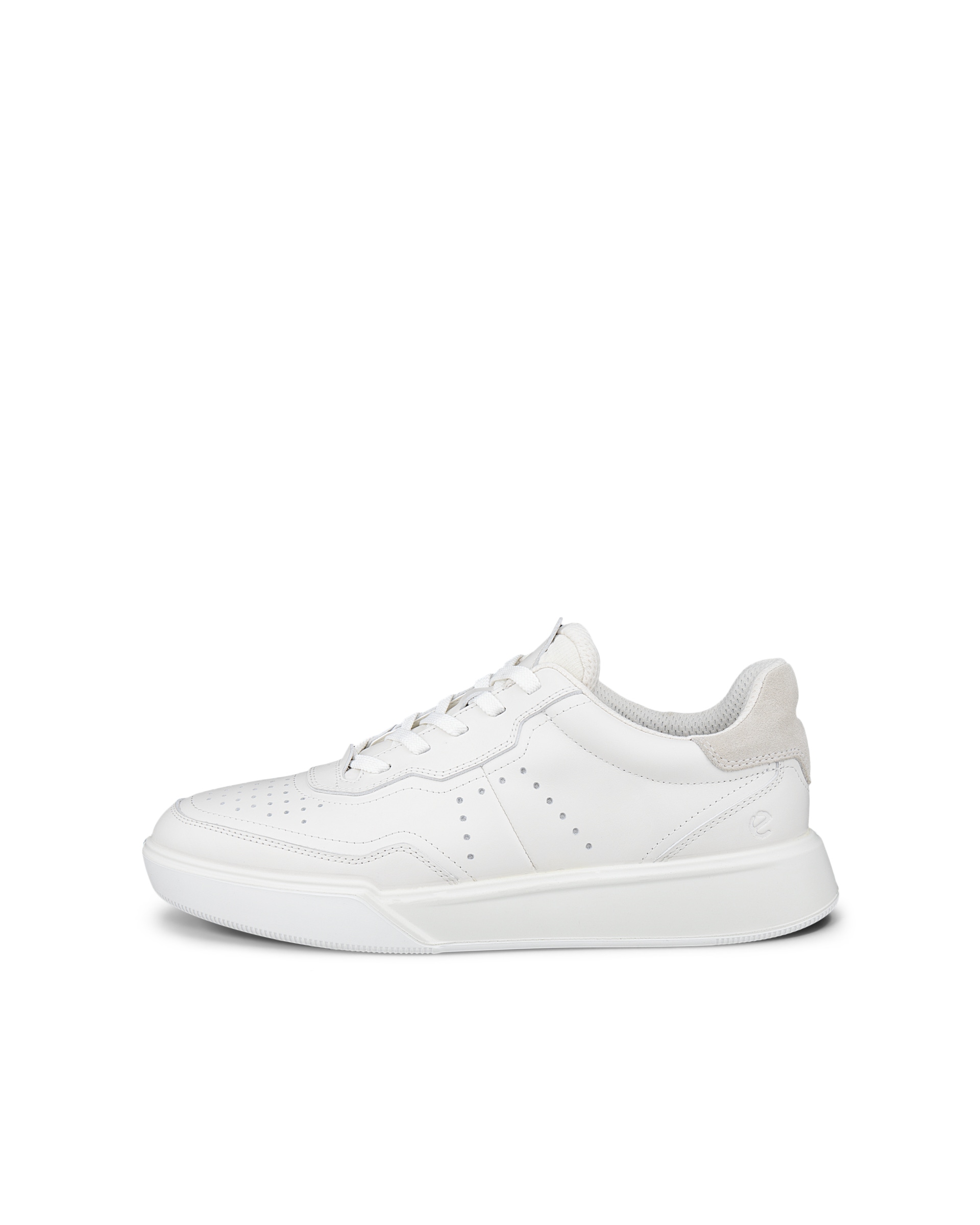 ECCO STREET COURT WOMEN'S SNEAKER - White - Outside