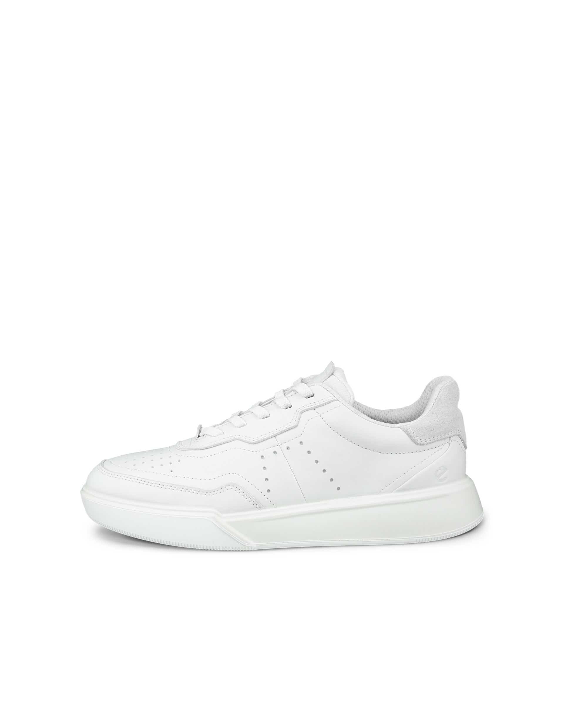ECCO Street Court Women ウィメンズ レザースニーカー | ホワイト ECCO Street Court Women ウィメンズ レザースニーカー | ホワイト