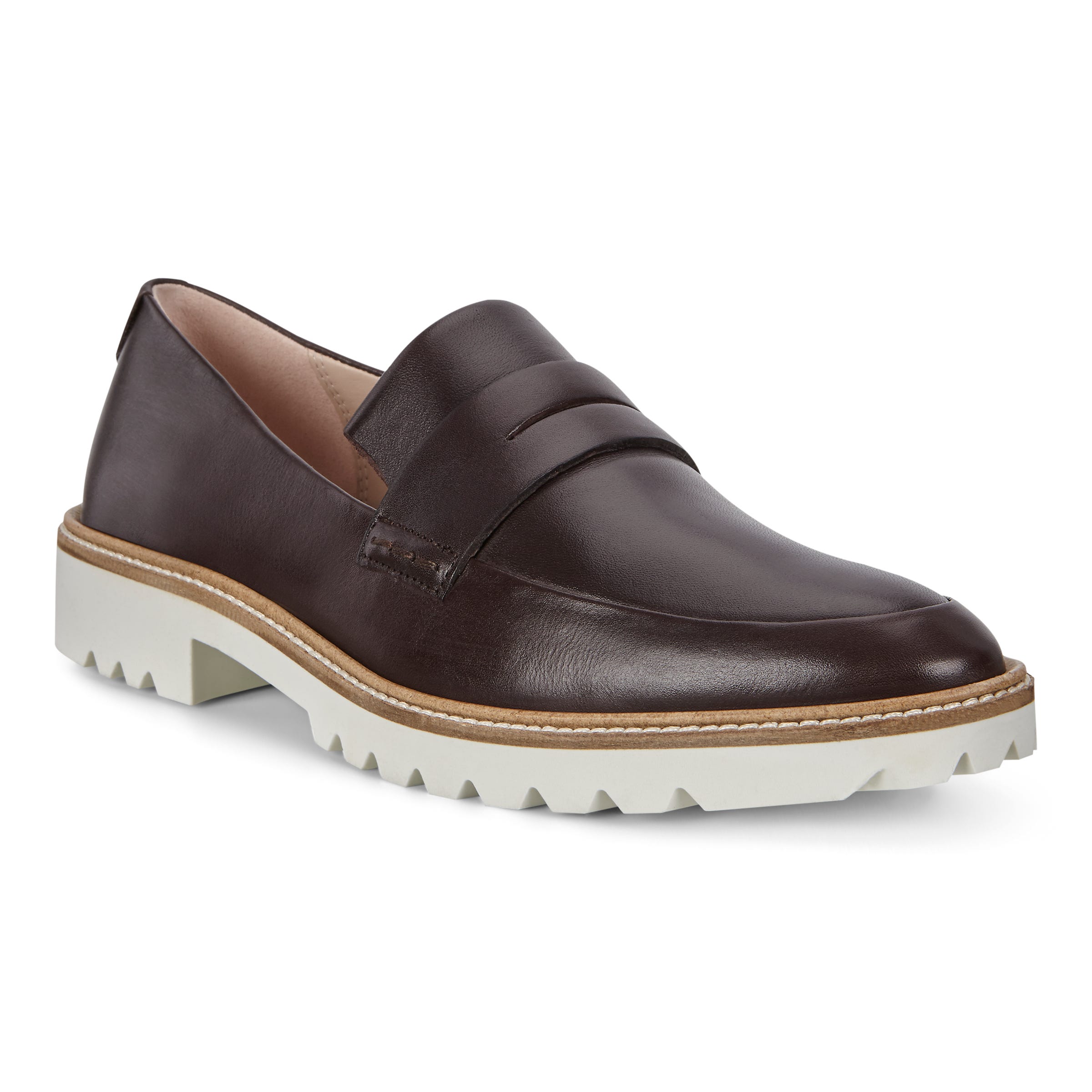 ECCO INCISE TAILORED Loafer - Brown - Main