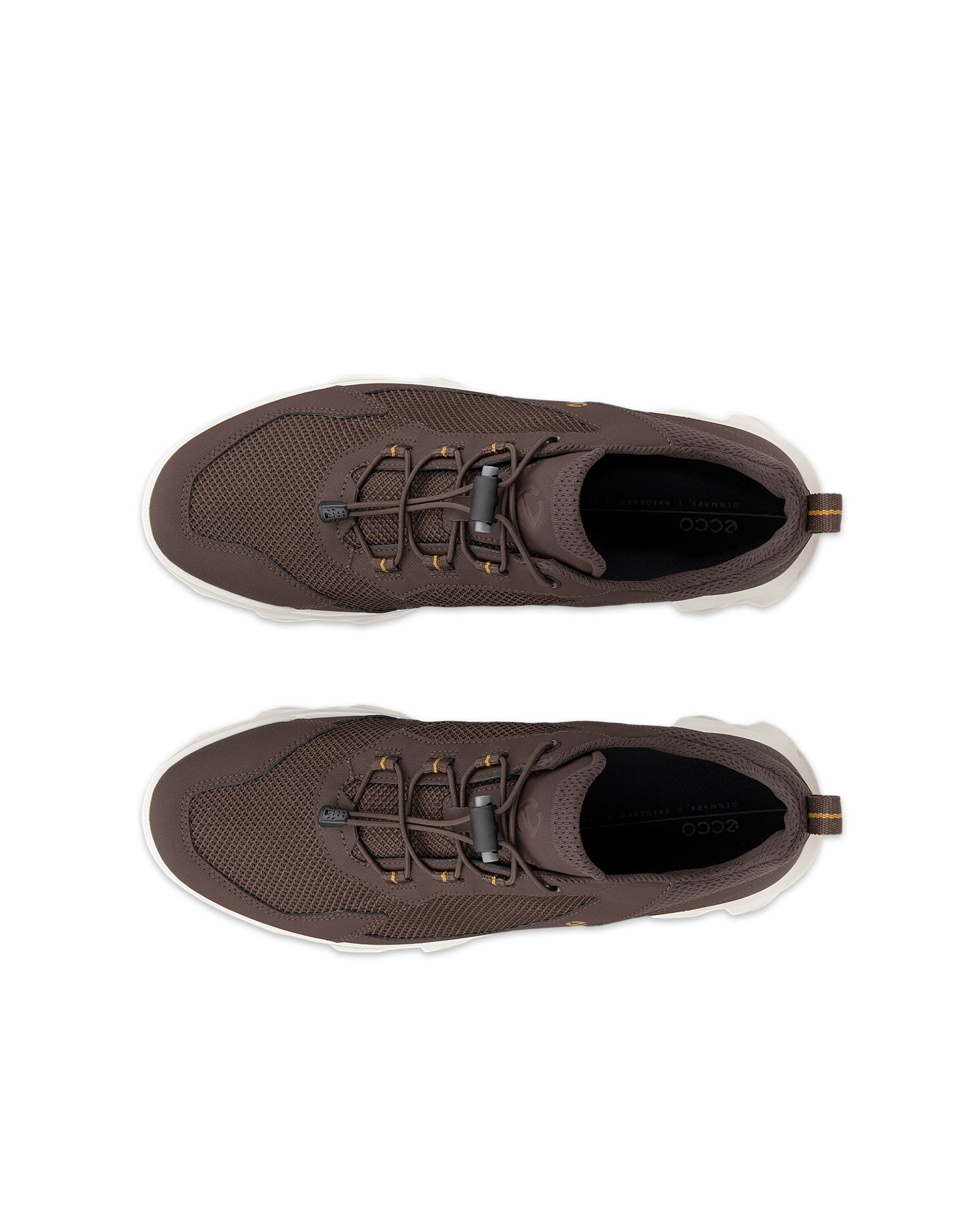 Men's ECCO® Mx Textile Outdoor Sneaker - Brown - Top left pair