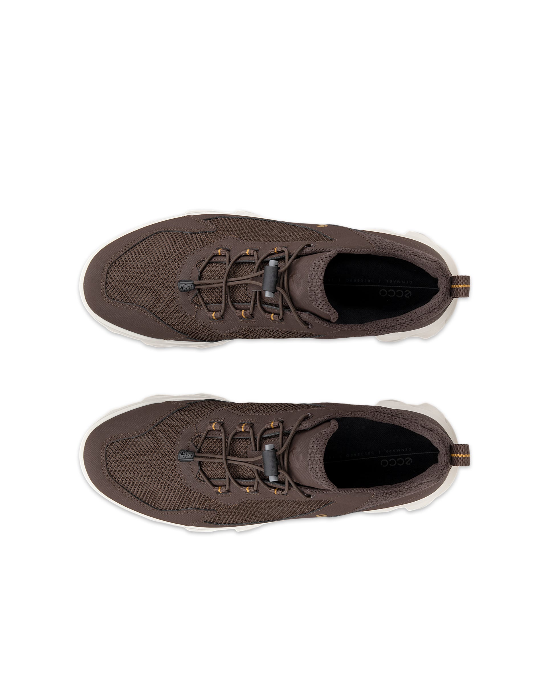 Men's ECCO® Mx Textile Outdoor Sneaker - Brown - Top left pair