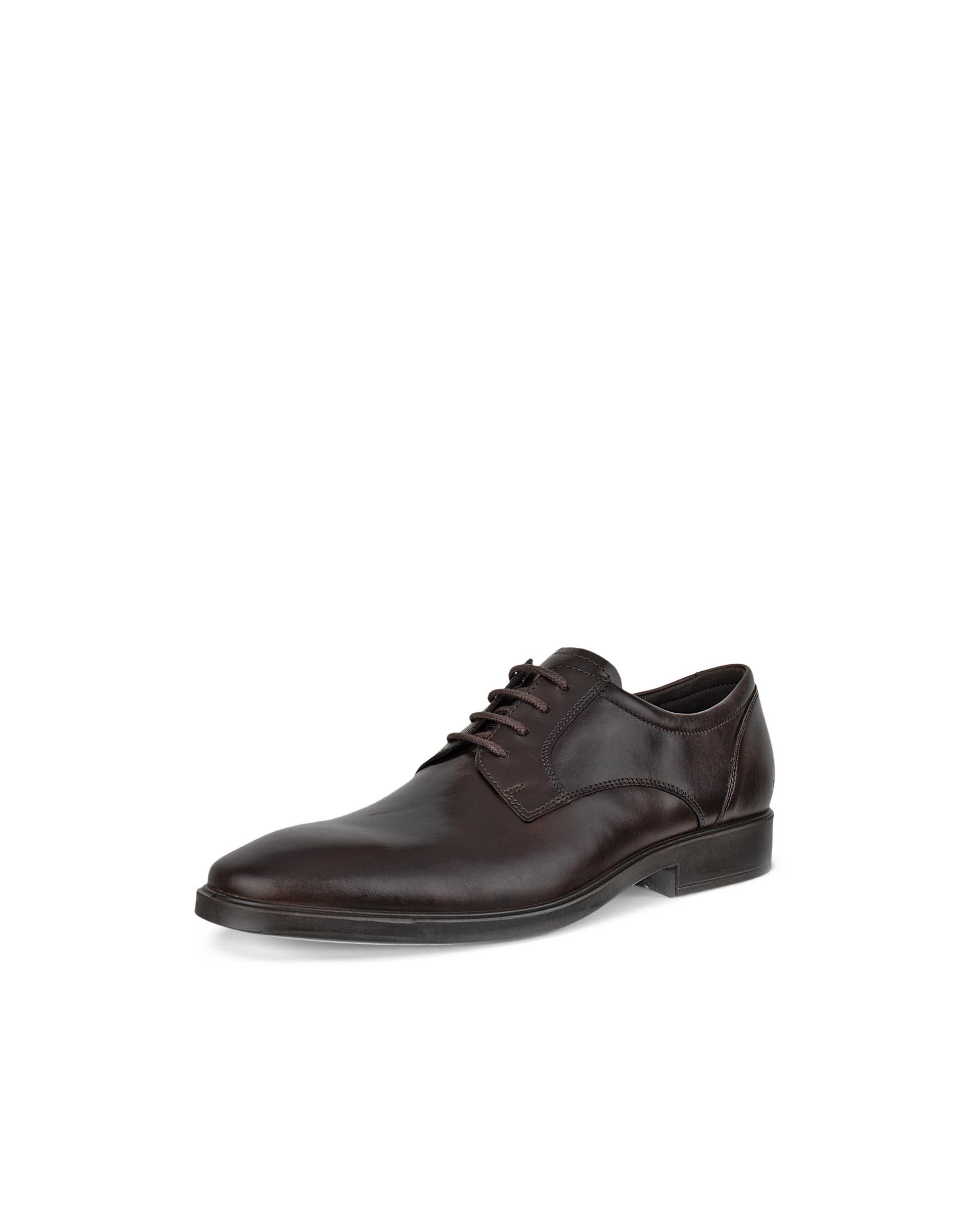 ECCO® Metropole Milan derbies cuir pour homme - Brun - Main