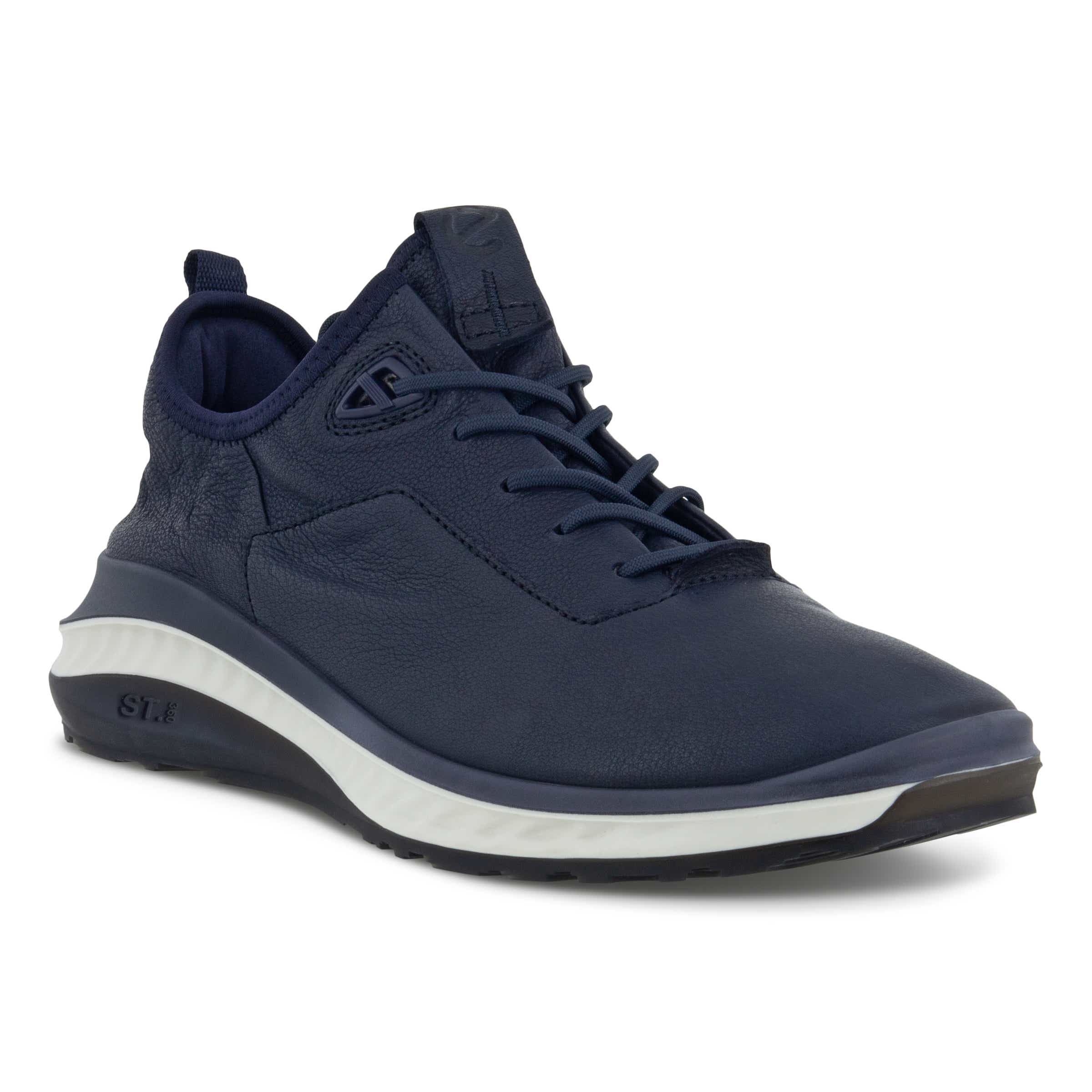 ECCO ST.360 メンズ レザースニーカー | ブルー