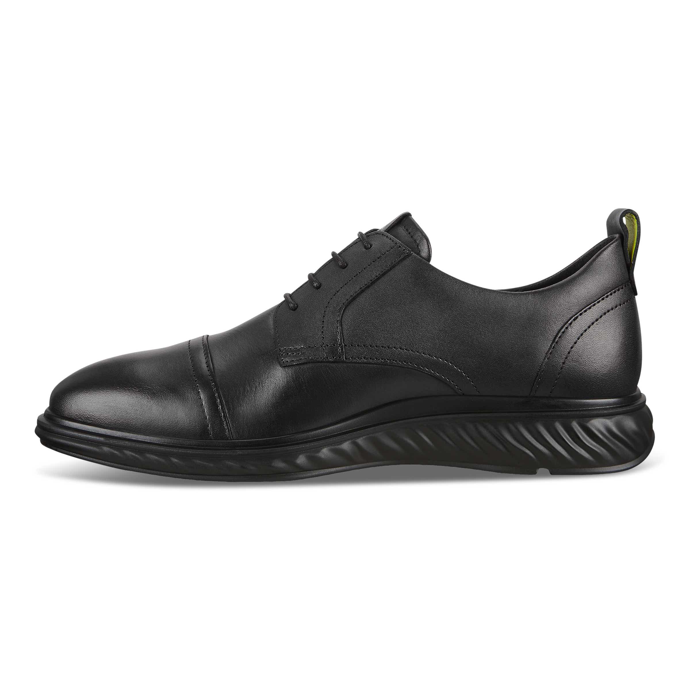 ECCO ST.1 Hybrid Lite メンズ レザーオックスフォードシューズ - ブラック - Inside